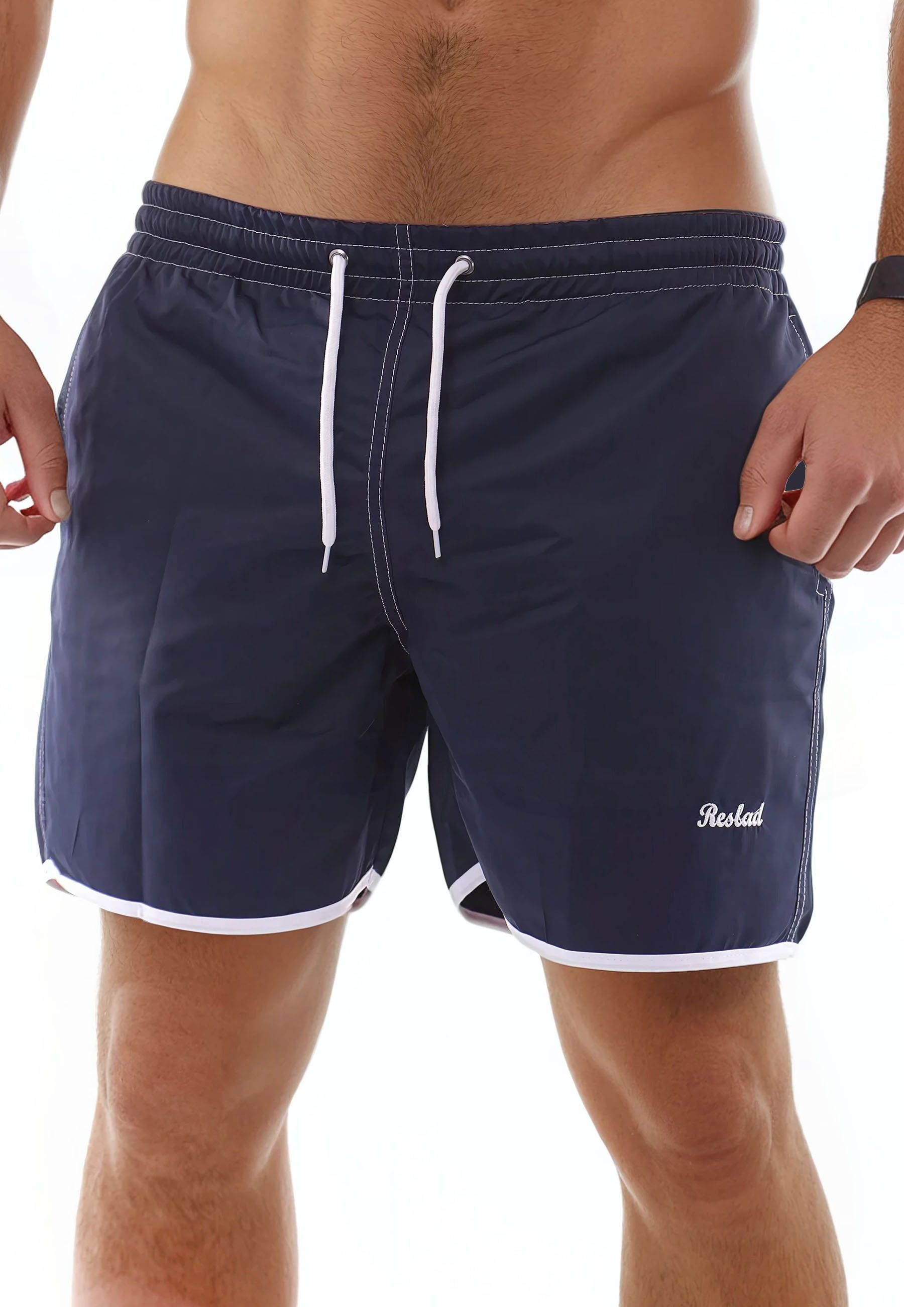 Reslad Badeshorts Reslad Badehose Herren Schnelltrocknend RS-5020 (1-St) Mä günstig online kaufen