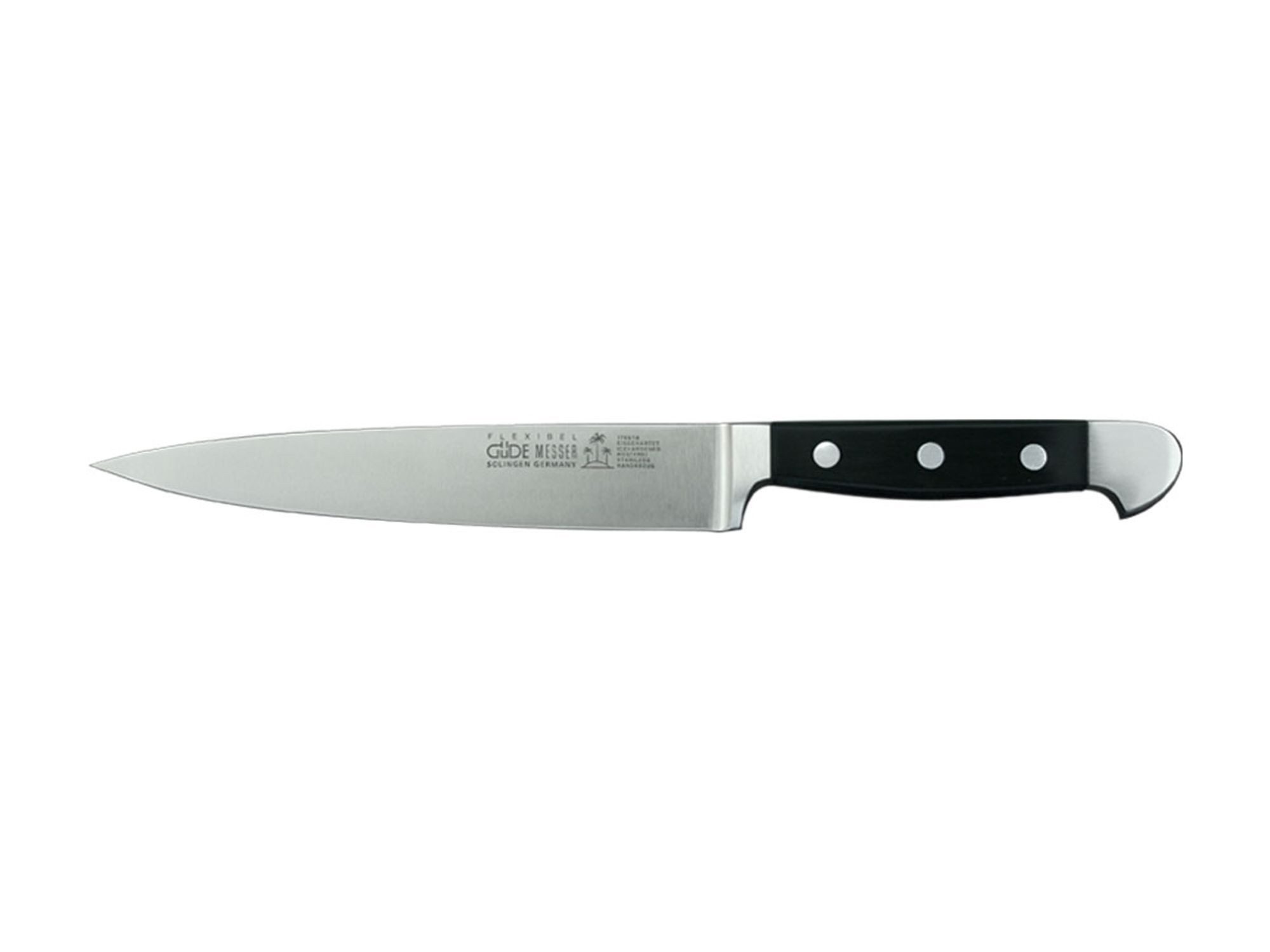Güde Messer Solingen Kochmesser Güde Alpha Filiermesser, 18 cm Flex 1765/18