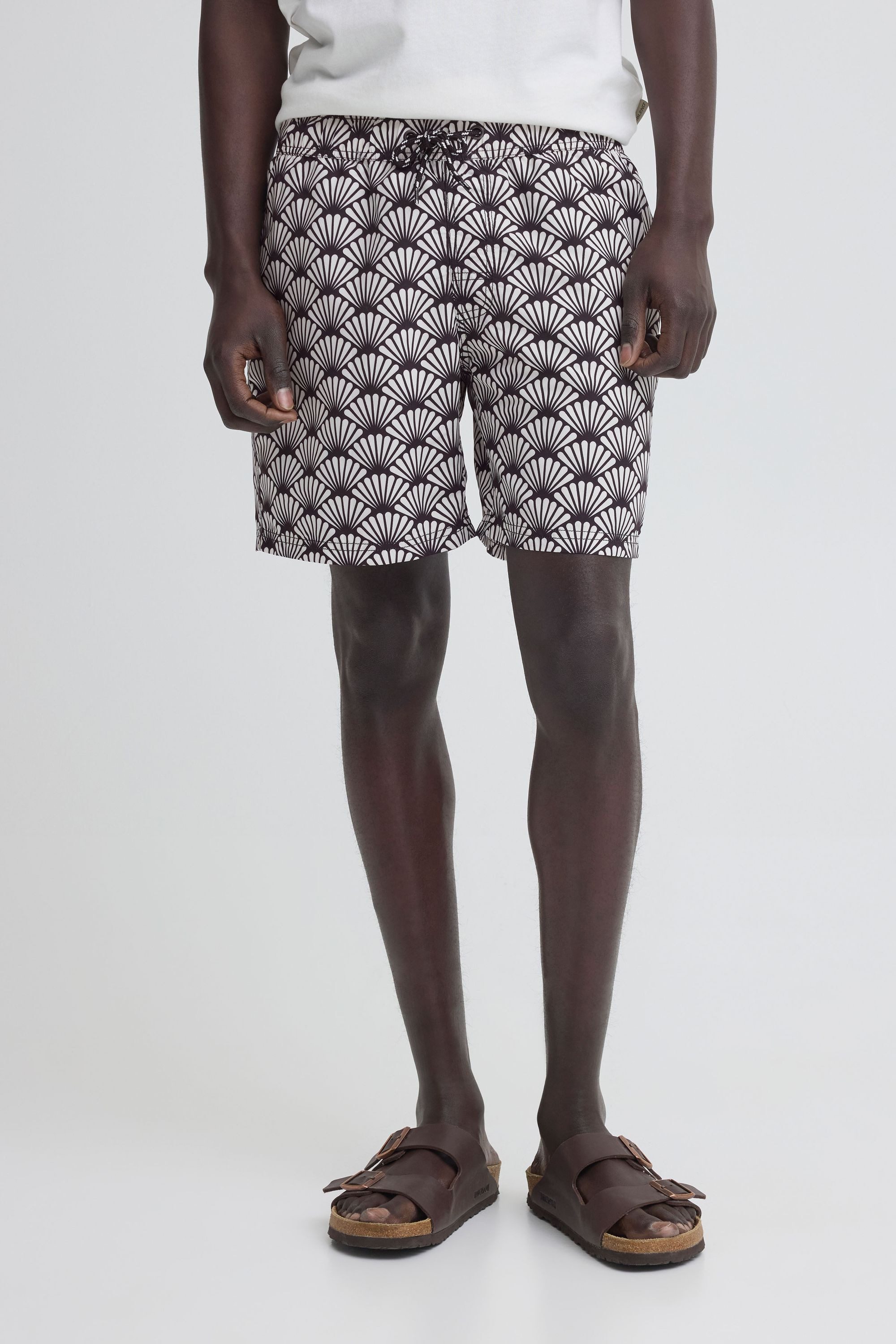 Blend Badeshorts BHRadcliff Retro Modische Badehose mit All-Over Muster