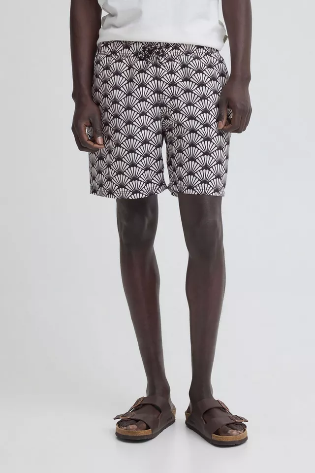 Blend Badeshorts BHRadcliff Retro Modische Badehose mit All-Over Muster