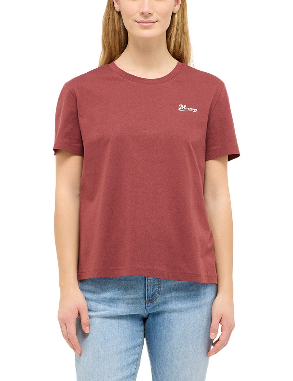 MUSTANG Kurzarmshirt Damen Style Floris