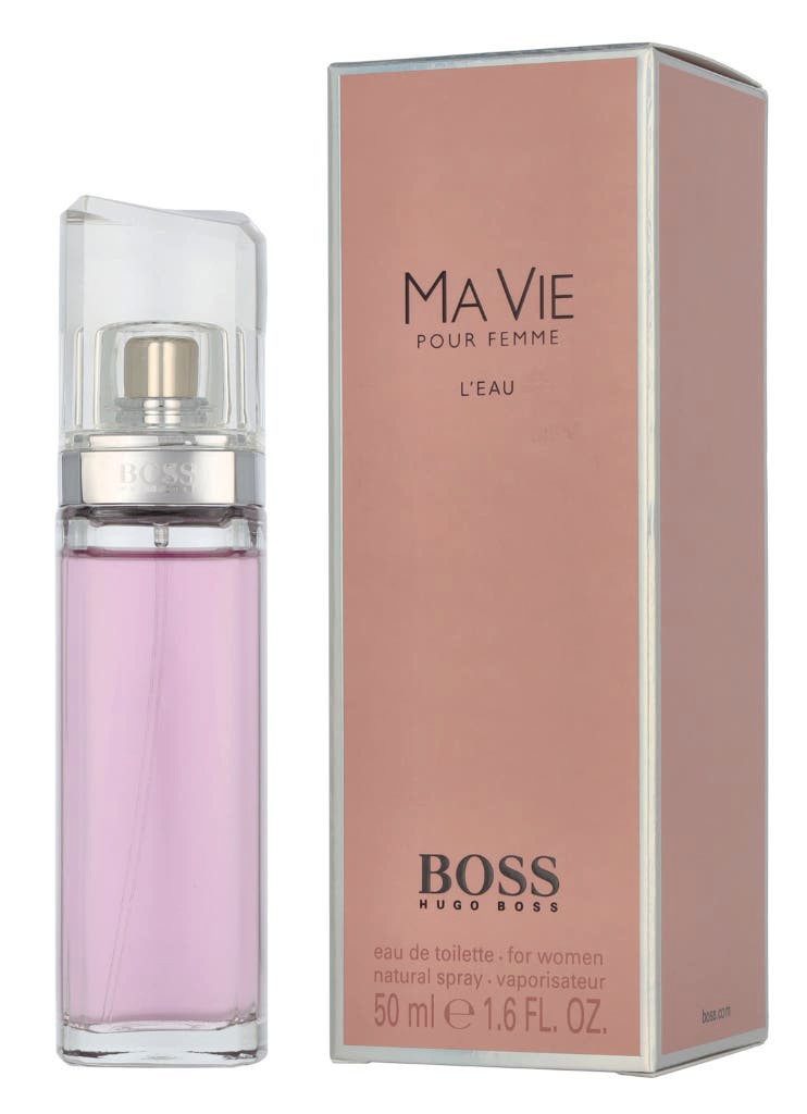 BOSS Eau de Toilette Ma Vie LEau, Glasflakon, Parfüm EDT, Damenduft