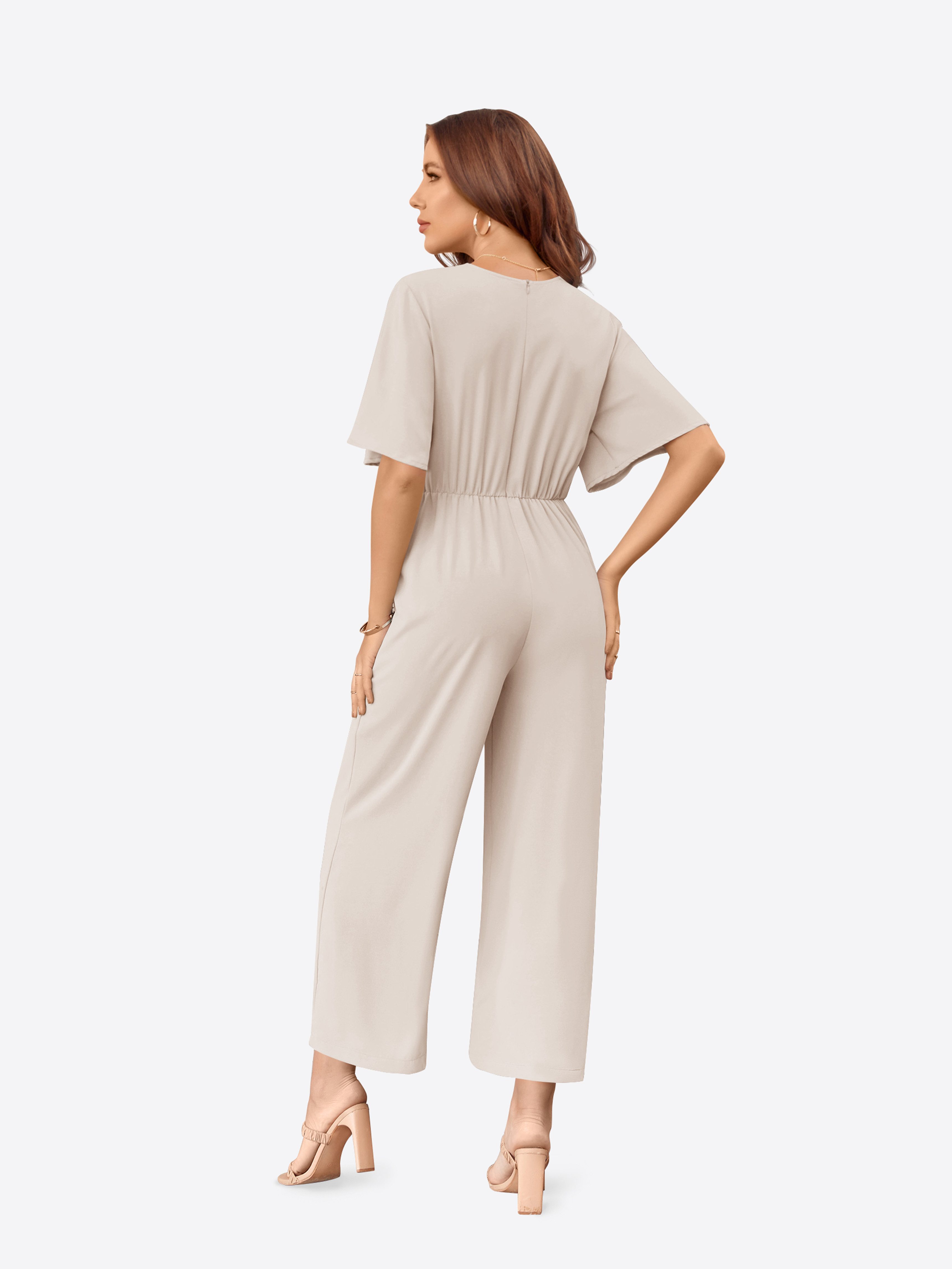 Imily Bela Strampler Damen Elegante Freizeit Jumpsuits (Packung, 1-tlg., 1per-Pack) einfarbig