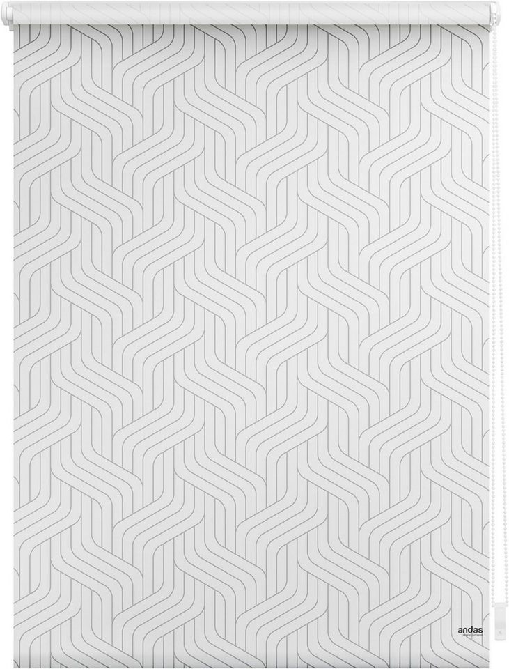 Seitenzugrollo Pickford, andas, Lichtschutz, ohne Bohren, Klemmfix, by Morten  Georgsen, Lichtschutz, modernes Muster