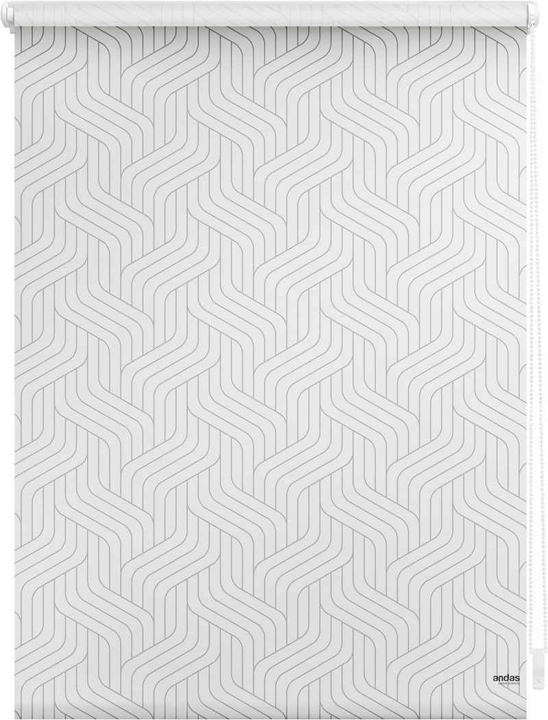 Seitenzugrollo Pickford, andas, verdunkelnd, ohne Bohren, Klemmfix, by Morten Georgsen, Lichtschutz, modernes Muster