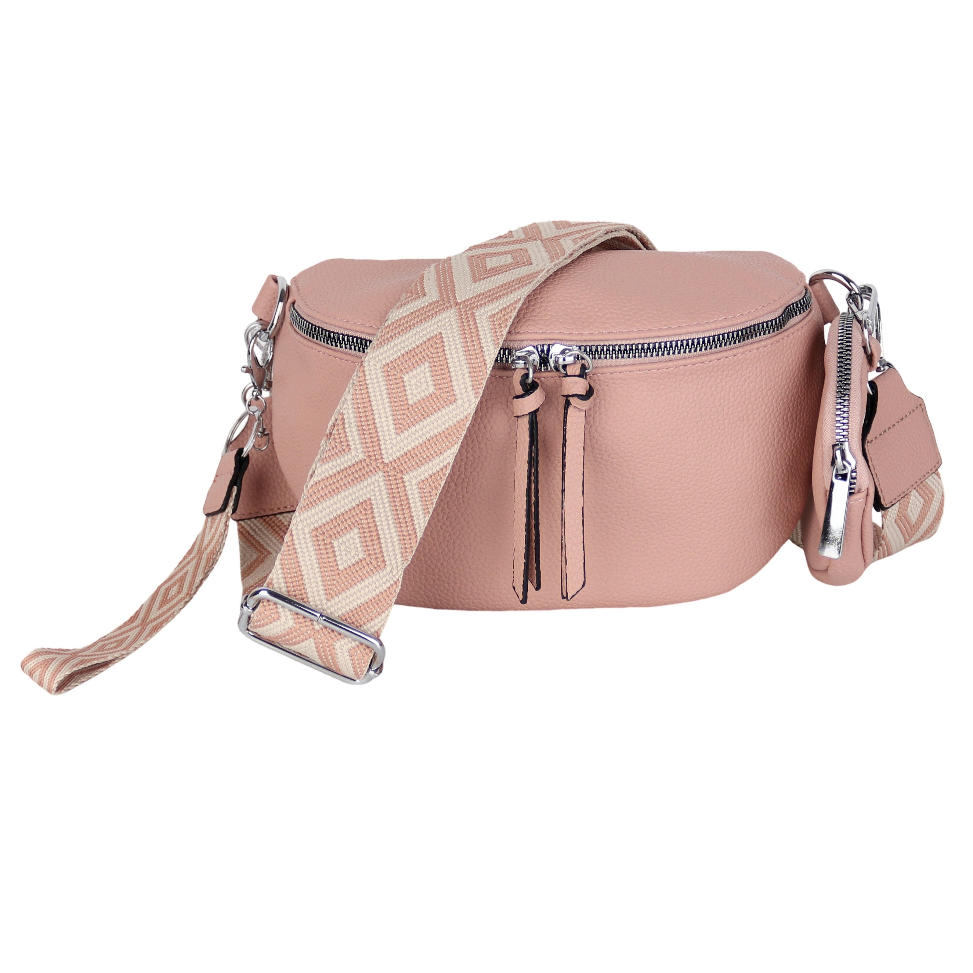 Bauchtasche Damen Taschen, Umhängetasche, Brusttasche, 26x16x8cm Veganes Leder