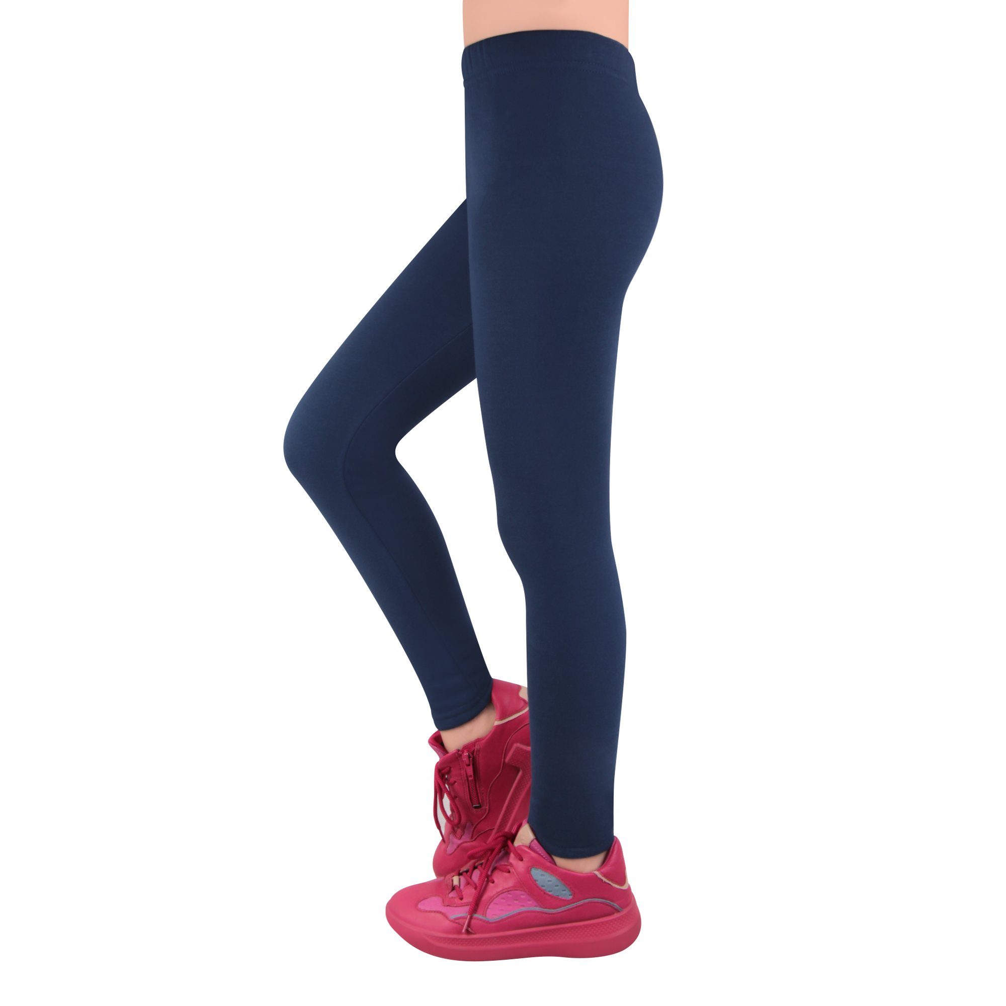 L&K-II Thermoleggings 4602 (1/2/3er-Pack, 1-tlg., 1/2/3er-Set) Winter gefütterte Mädchen Leggings