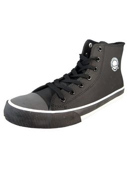 HARLEY-DAVIDSON D93341 Baxter High Top Black/White Sneaker