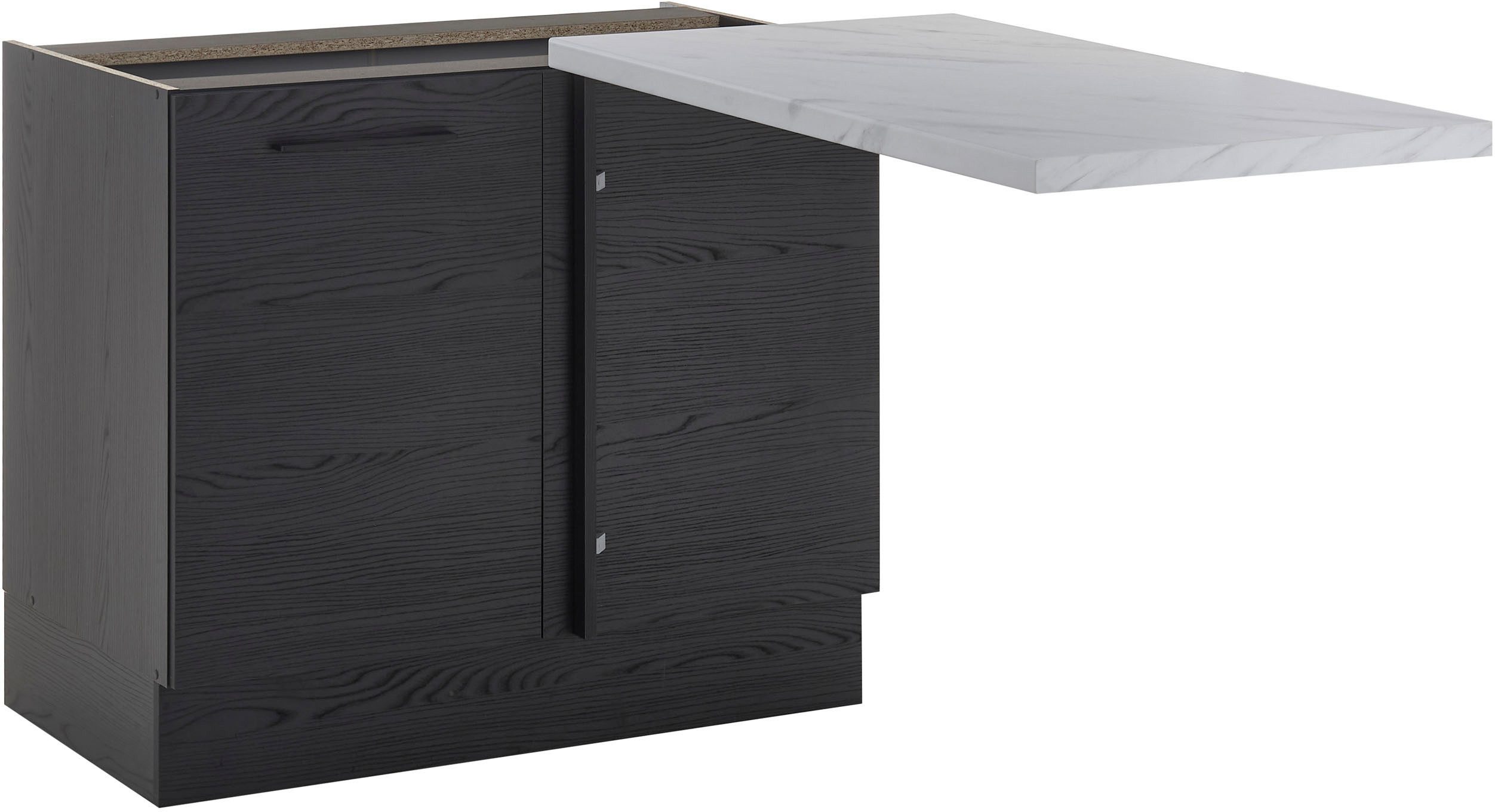 BASIC by Balculina Eckunterschrank Yorki Stellmaß B/T/H 45/60/90 cm