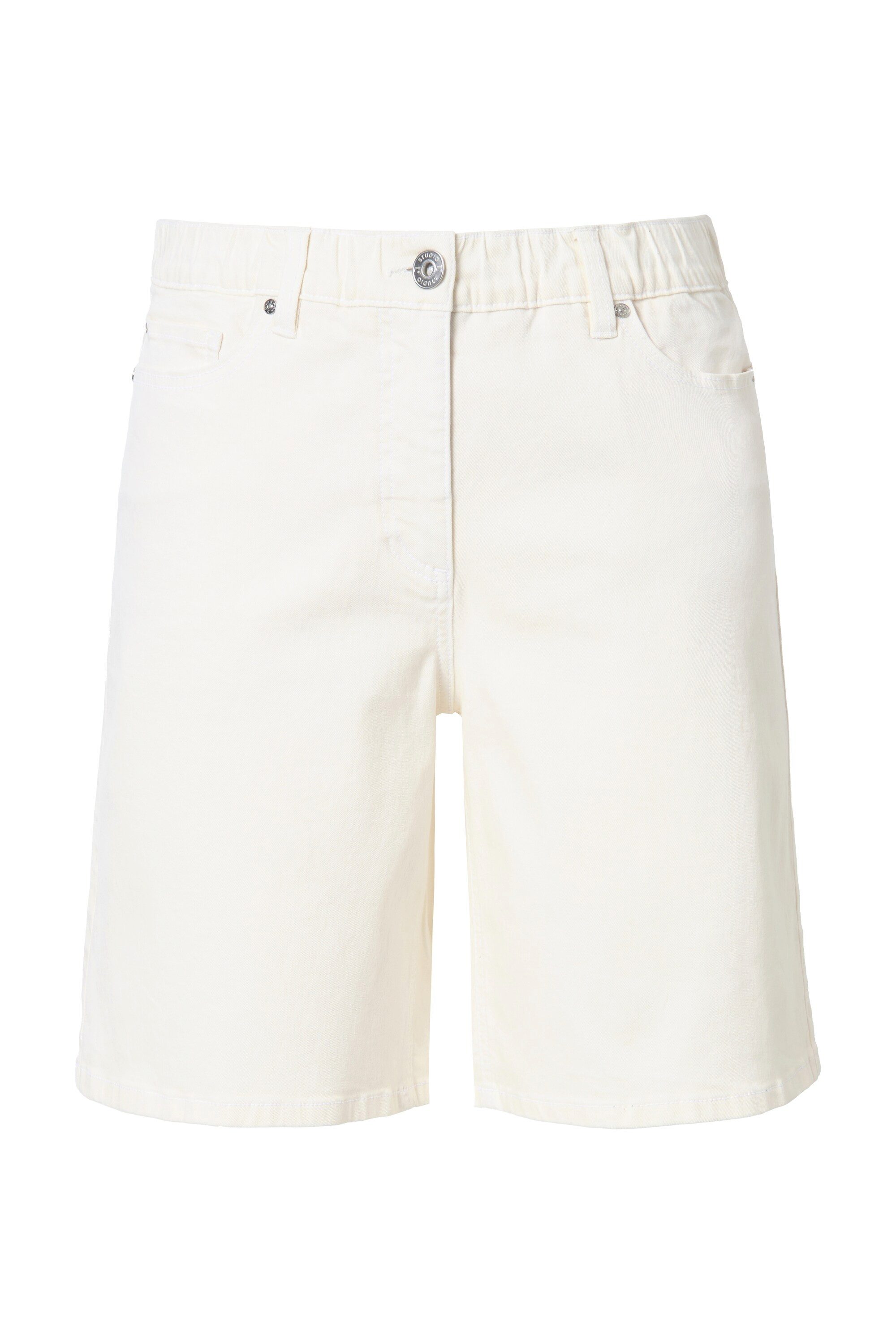 Studio Untold 5-Pocket-Jeans Jeans-Bermuda Wide Legs günstig online kaufen