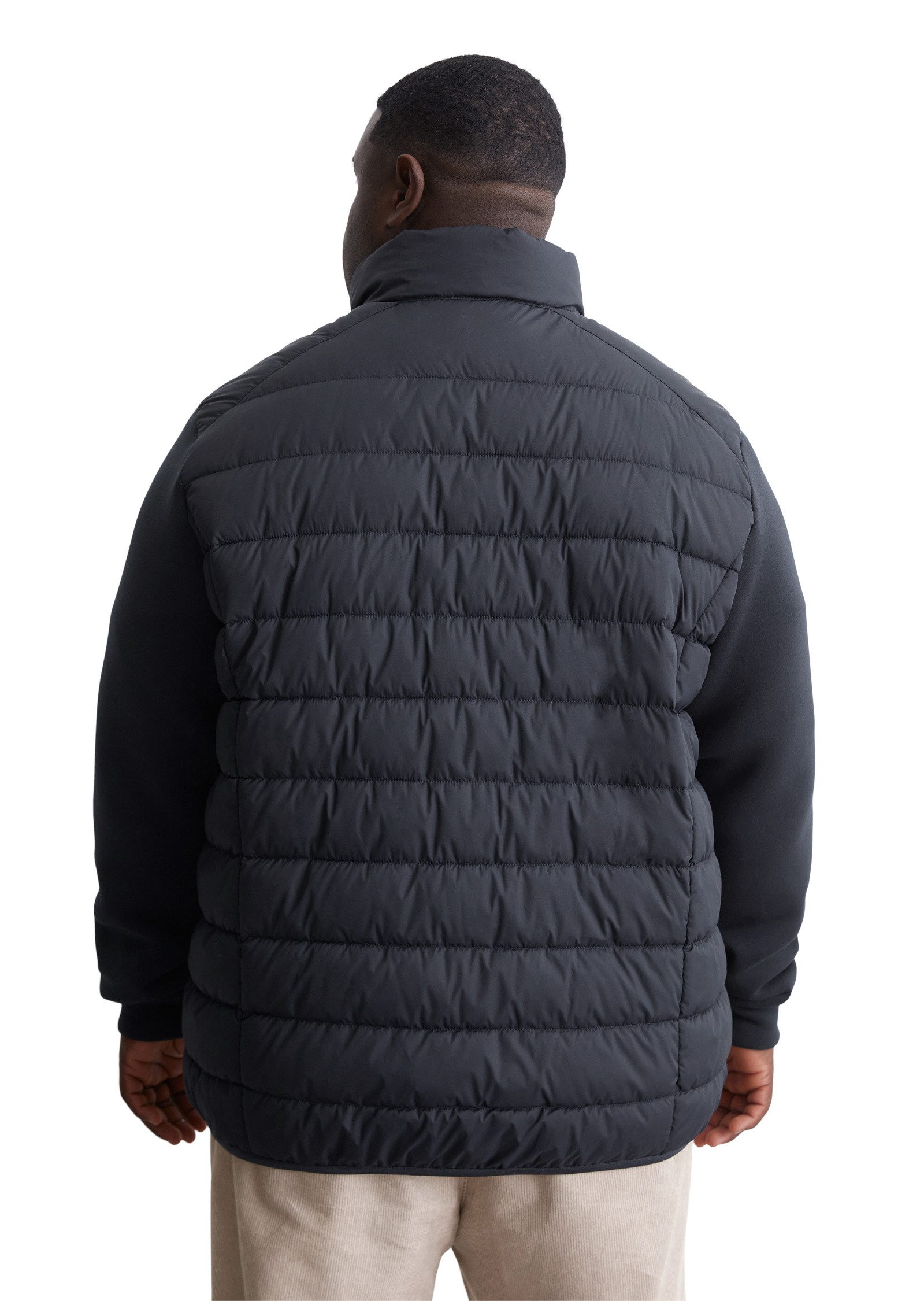 Marc O'Polo Outdoorjacke mit weichen Scuba-Ärmeln