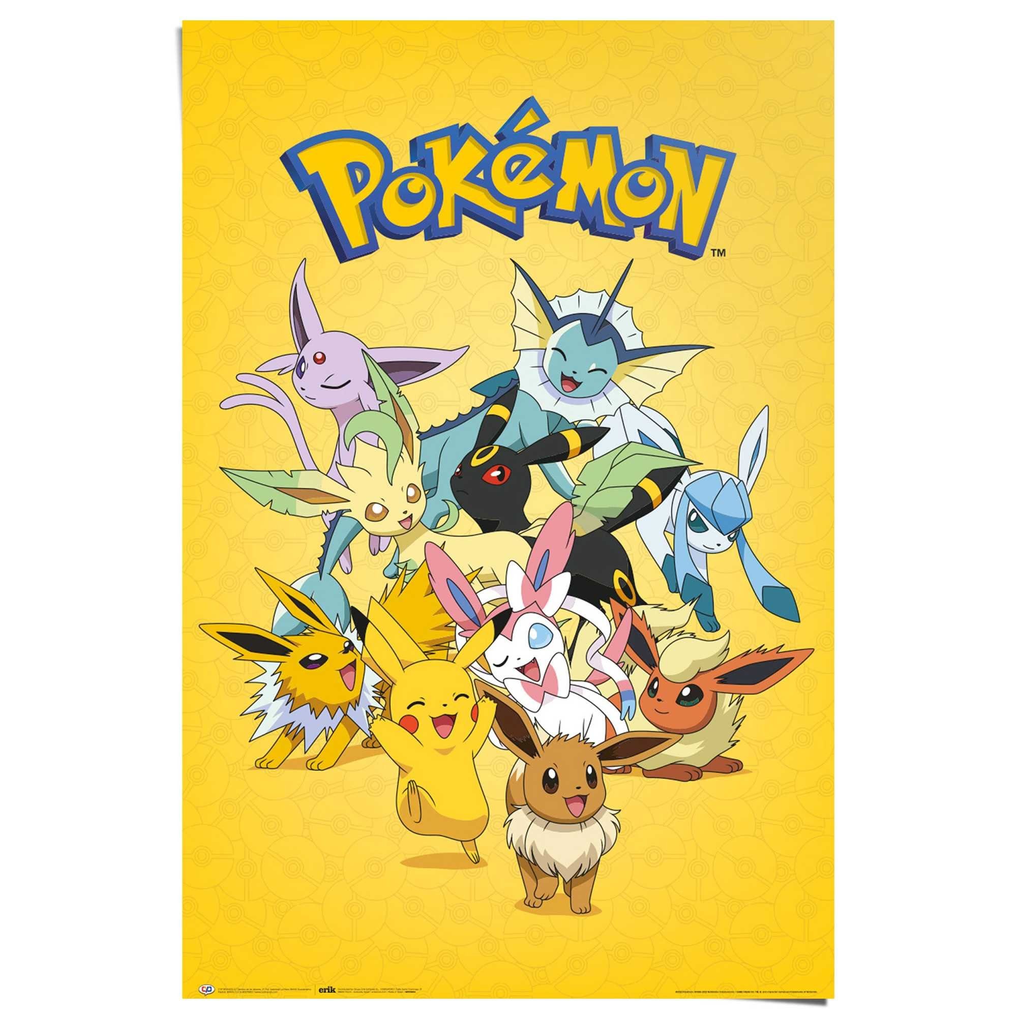 Reinders! Poster Pokémon Evolutionen günstig online kaufen