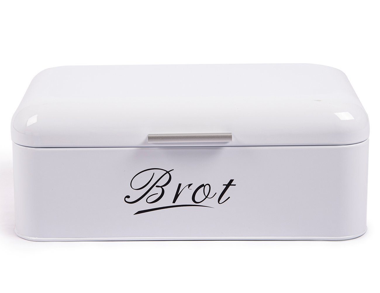 Zedelmaier Brotkasten Brotkasten aus Metall,Brot Lange Aufbewahren,Retro Brot Box mit Deckel, (1-tlg., MBH001&2), Stapelbar Brotaufbewahrungsbox