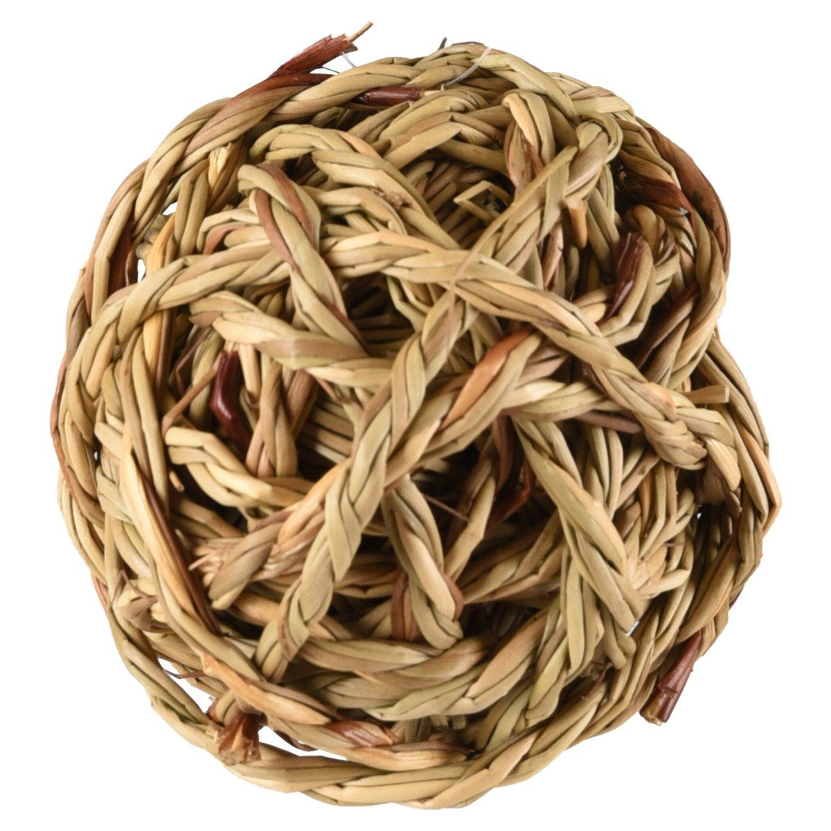 Tierball Nagerspielzeug Ball + Glocke Seegras Algi