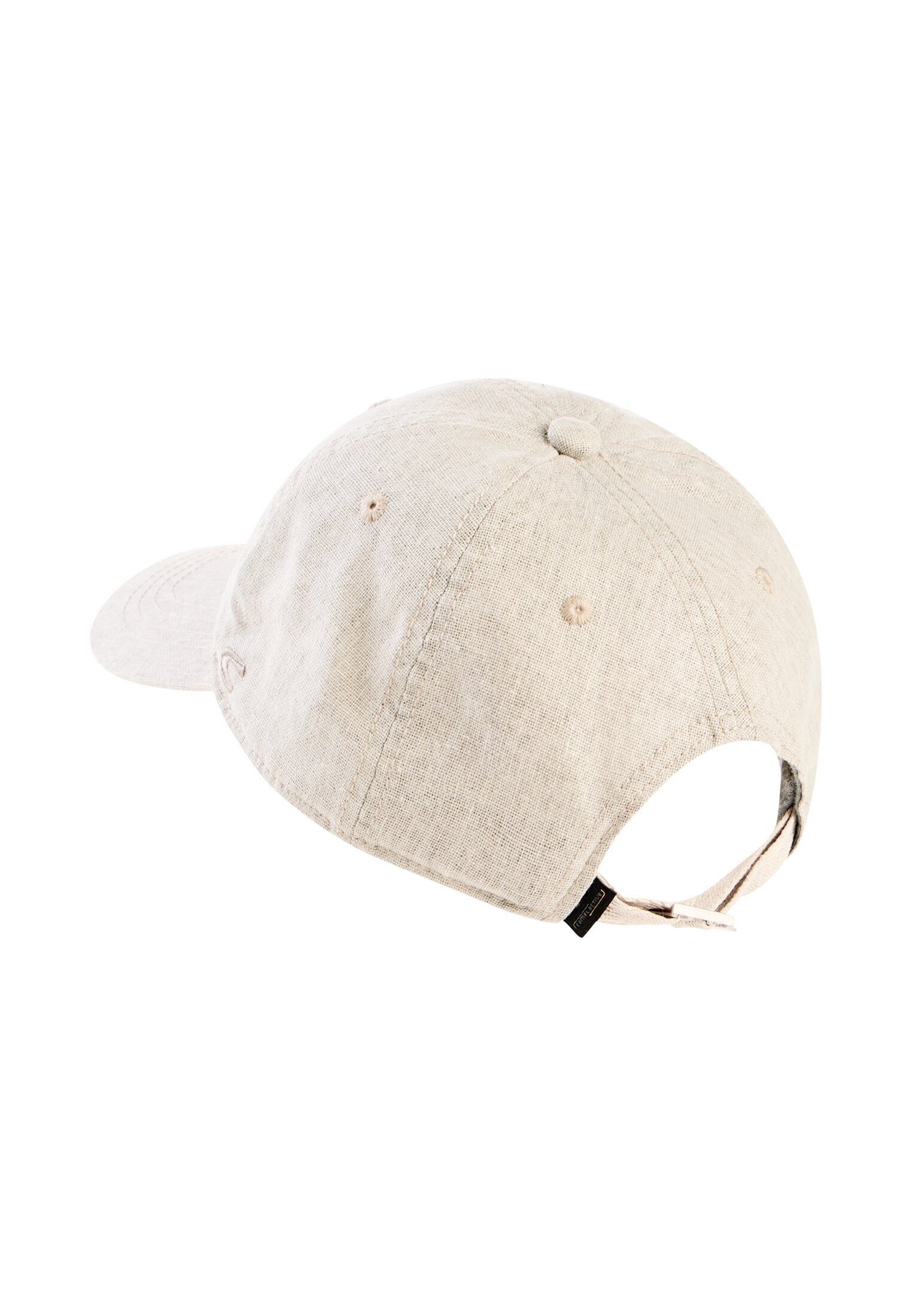 camel active Baseball Cap aus Baumwoll-Leinen-Mix