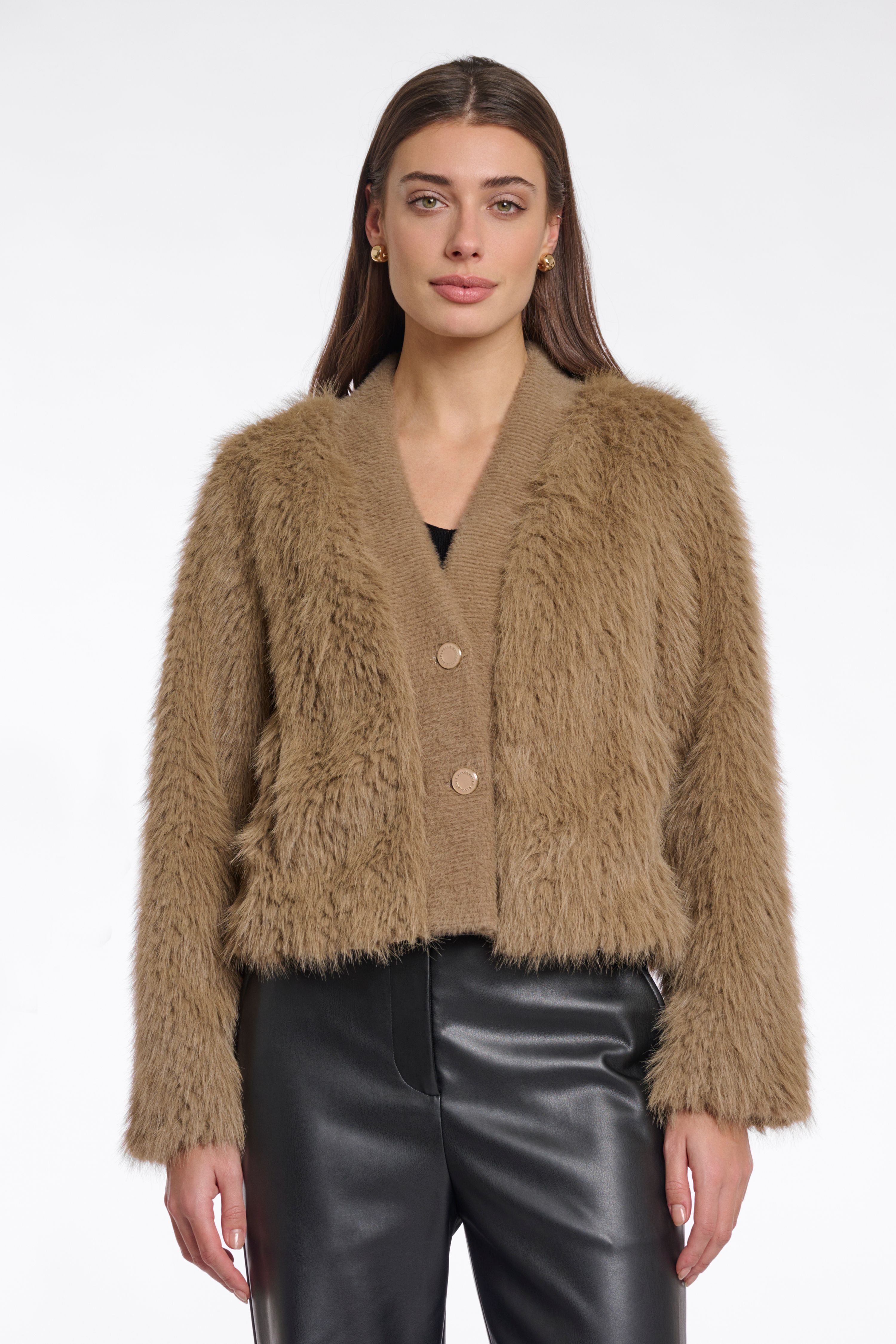 Rino & Pelle Fellimitatjacke günstig online kaufen