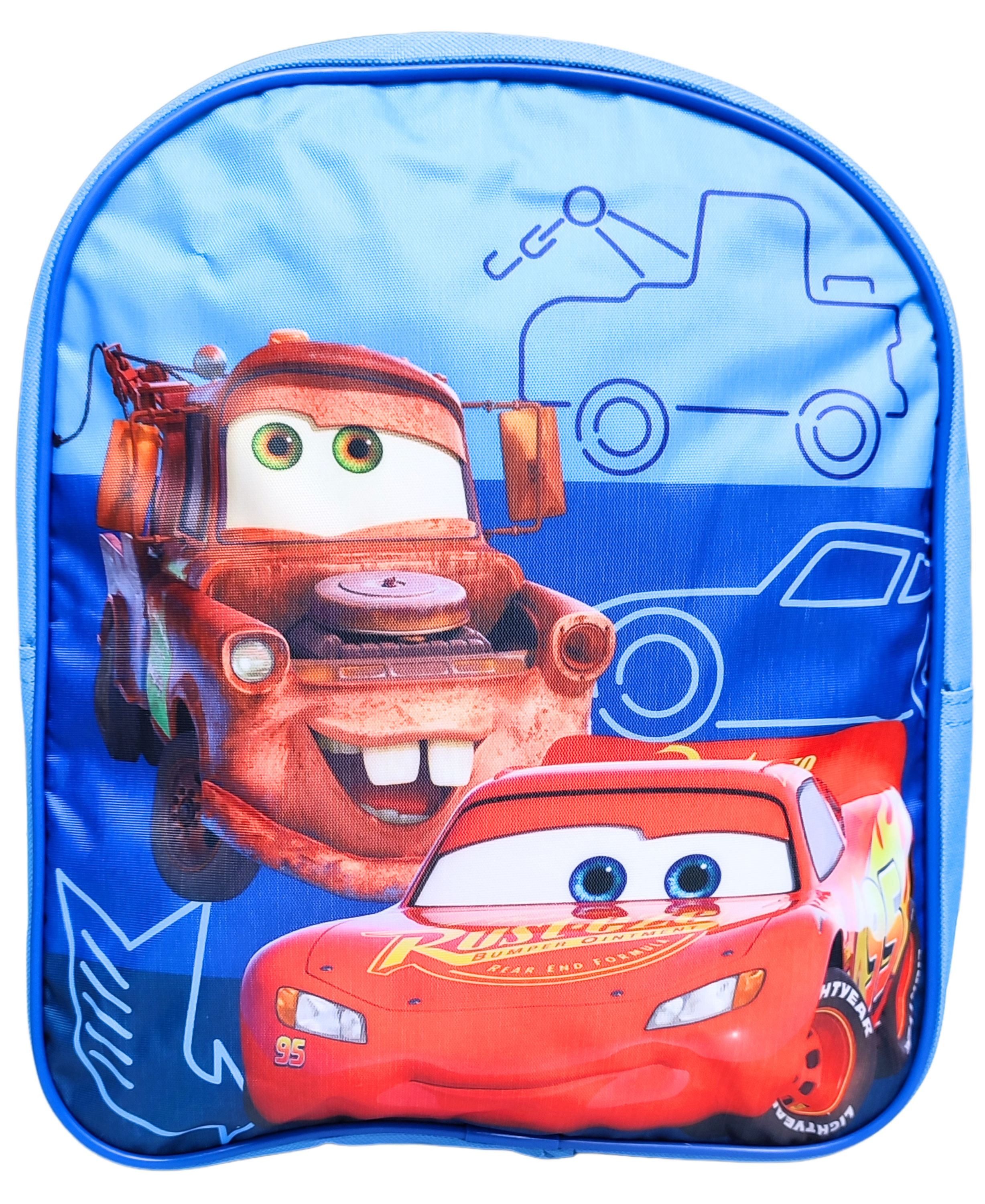 Disney Cars Kindergartentasche Lightning McQueen, Kinderrucksack 30 cm