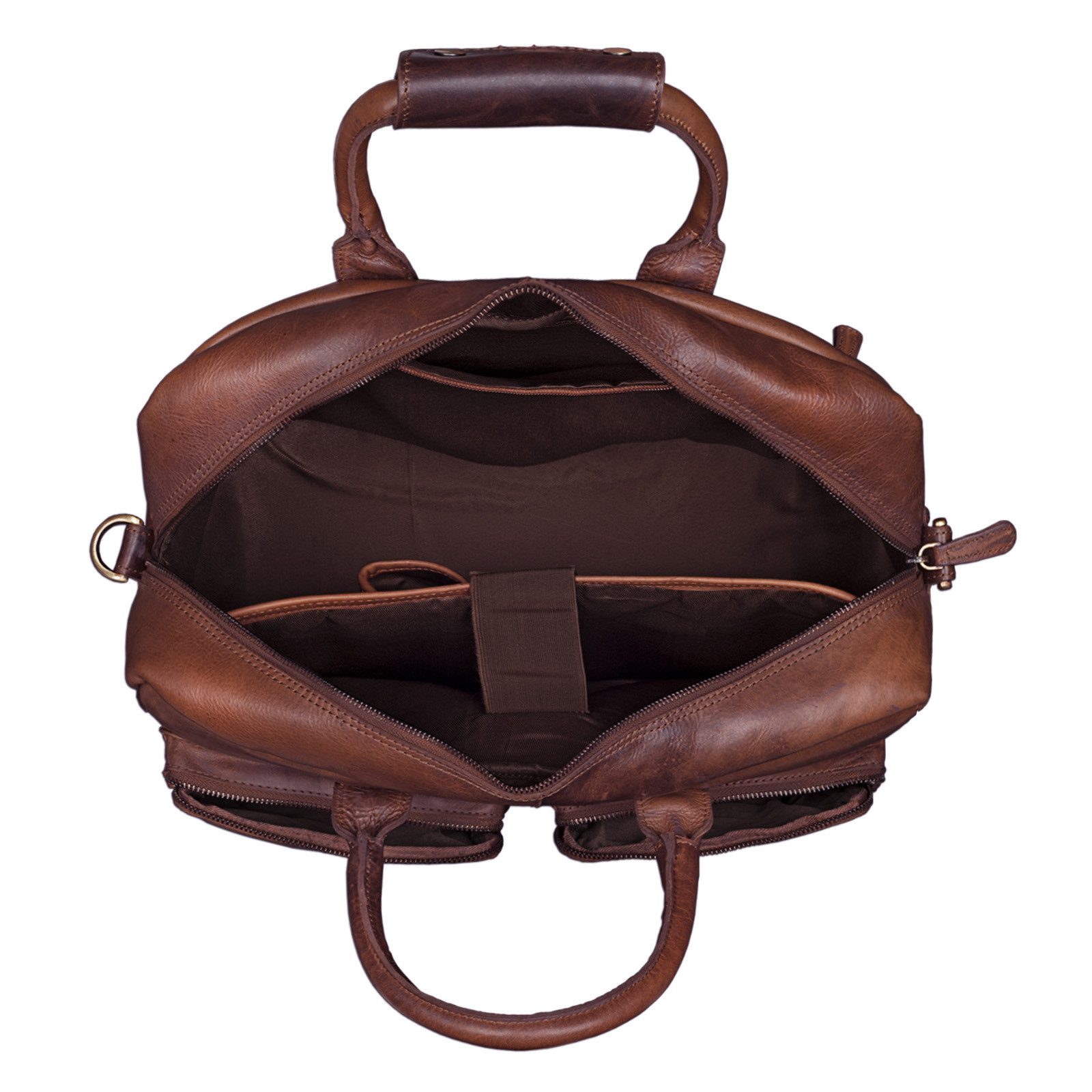 STILORD Laptoptasche "Henri" Bürotasche Leder