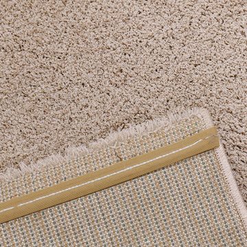 Fellteppich Teppich Extra Weich, Vimoda, Rund, Höhe: 18 mm, Mikrofiber, Hochflor Läüfer, Flauschiger Teppich