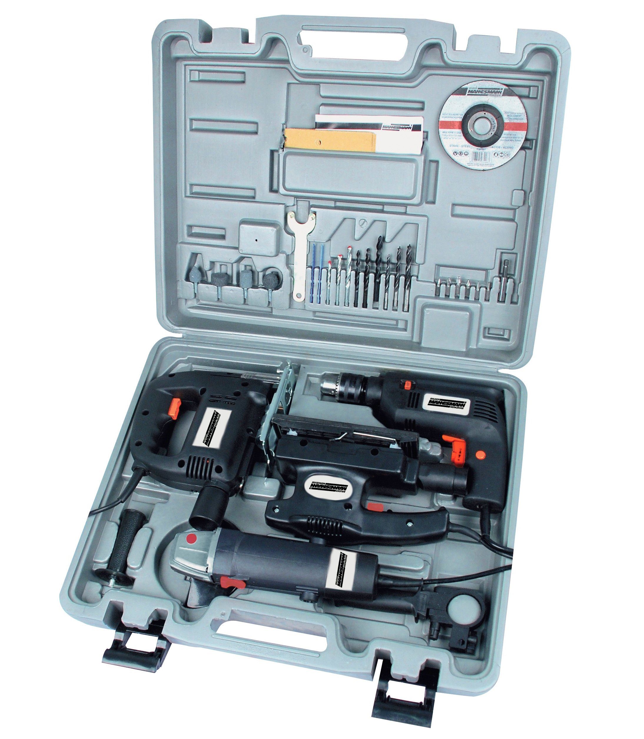Brüder Mannesmann Werkzeuge Werkzeugset Elektrogerätesatz, 4-tlg., Elektrog günstig online kaufen