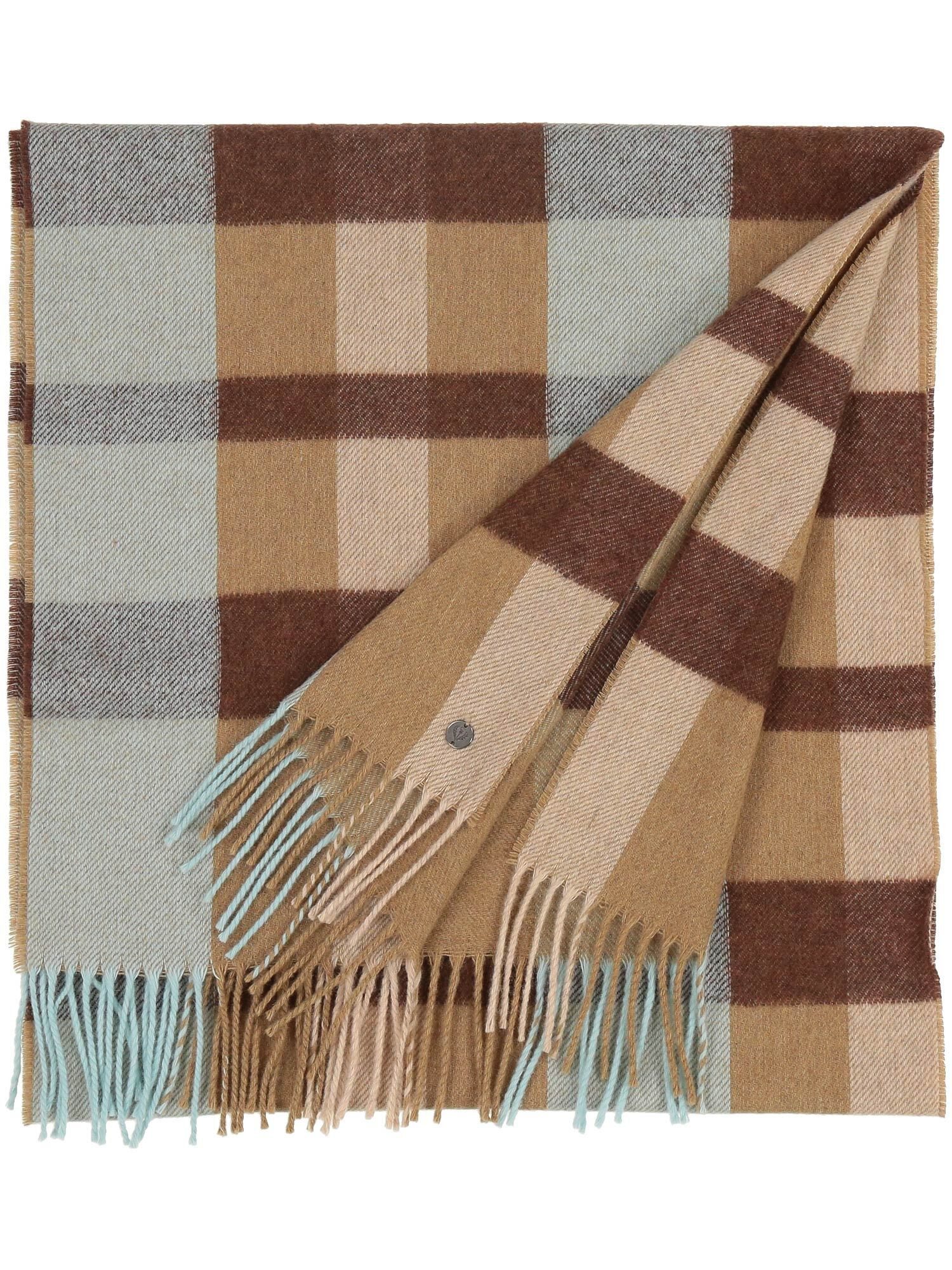 Fraas Modeschal Wollschal, (mit Fransen), Made in Germany
