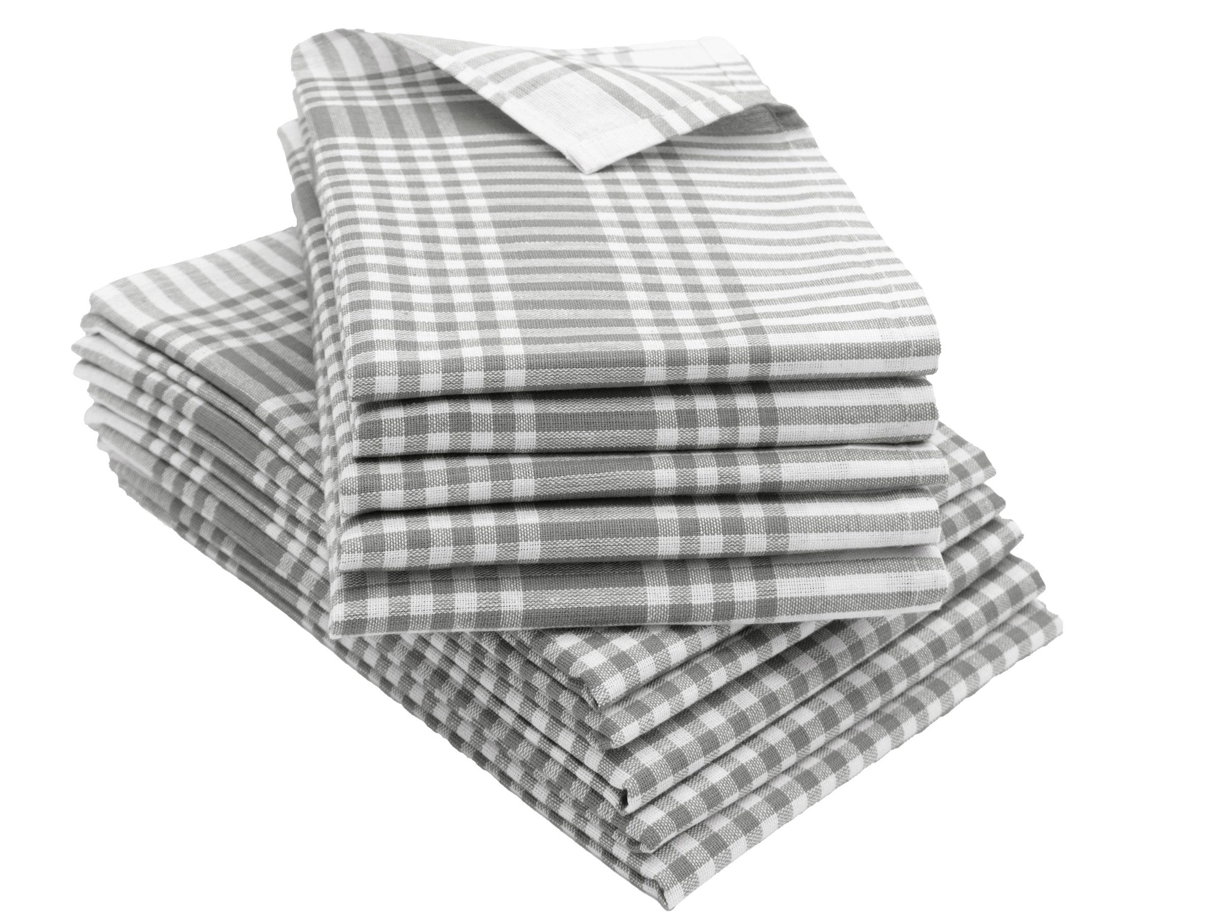 ZOLLNER Geschirrtuch, (Spar-Set, 10-tlg), 50 x 70 cm, 100% Baumwolle, vom H günstig online kaufen