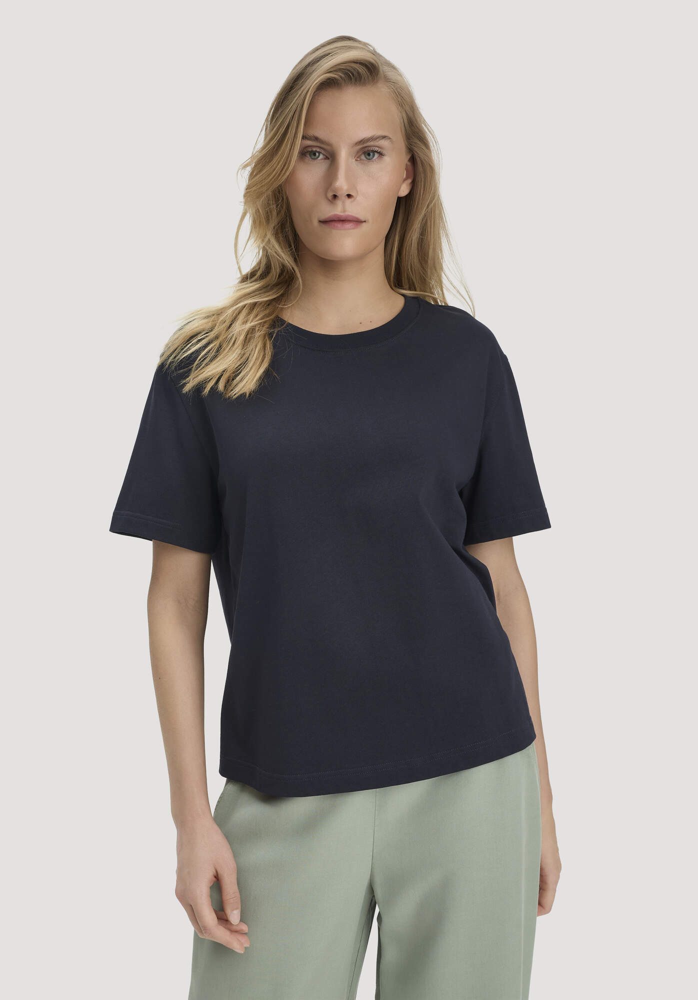 Hessnatur T-Shirt aus reiner Bio-Baumwolle (1-tlg)