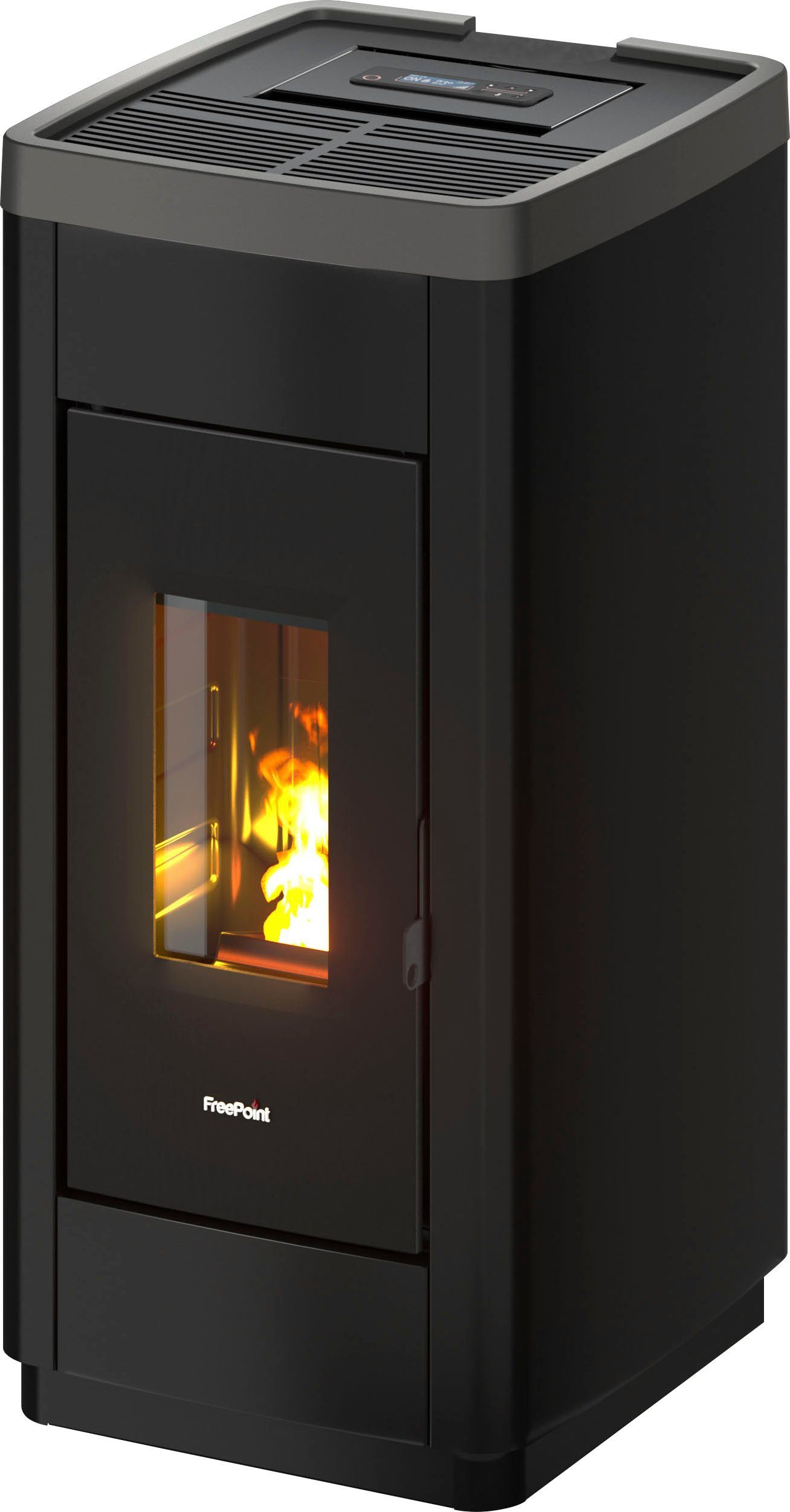 Freepoint Pelletofen Life 9, 8,5 kW, Zeitbrand