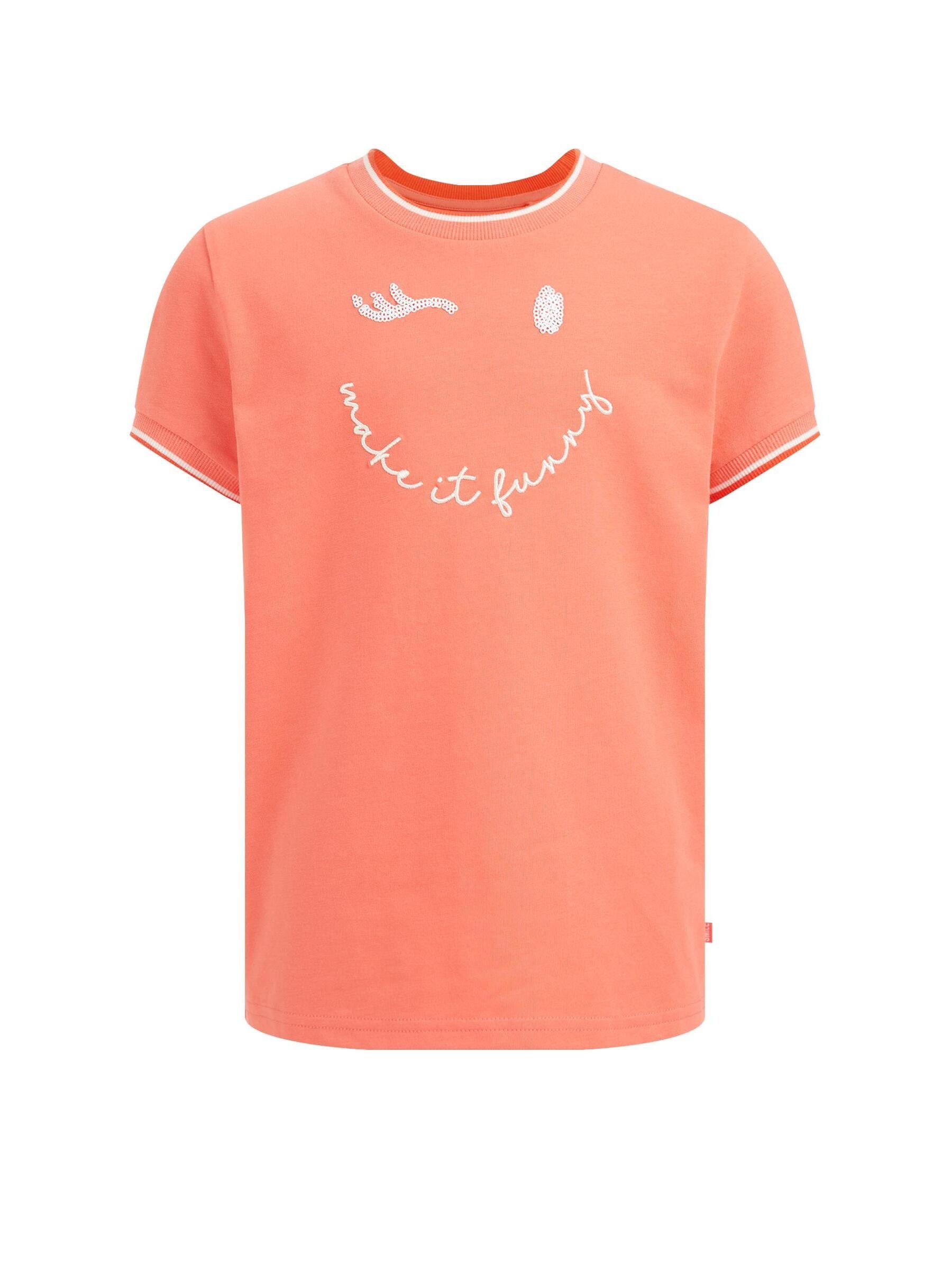 WE (1-tlg) Fashion T-Shirt Orange