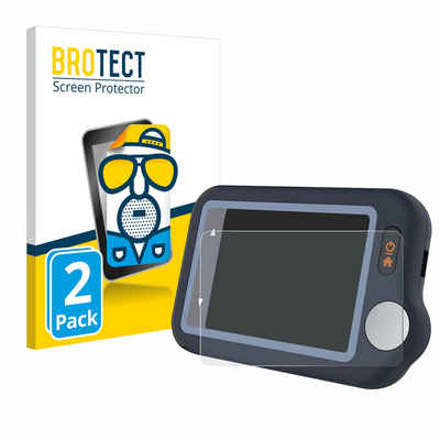 BROTECT Schutzfolie für Wellue Pulsebit EX EKG, Displayschutzfolie, 2 Stück, Folie matt entspiegelt