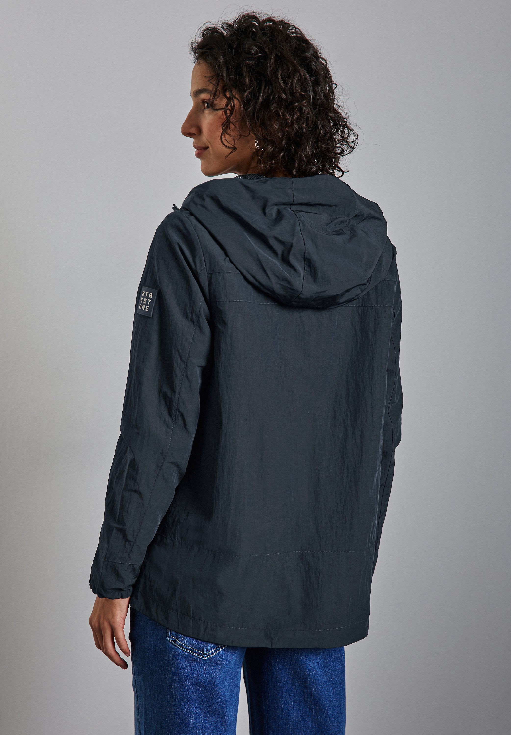 STREET ONE Windbreaker mit Logo Stickerei günstig online kaufen