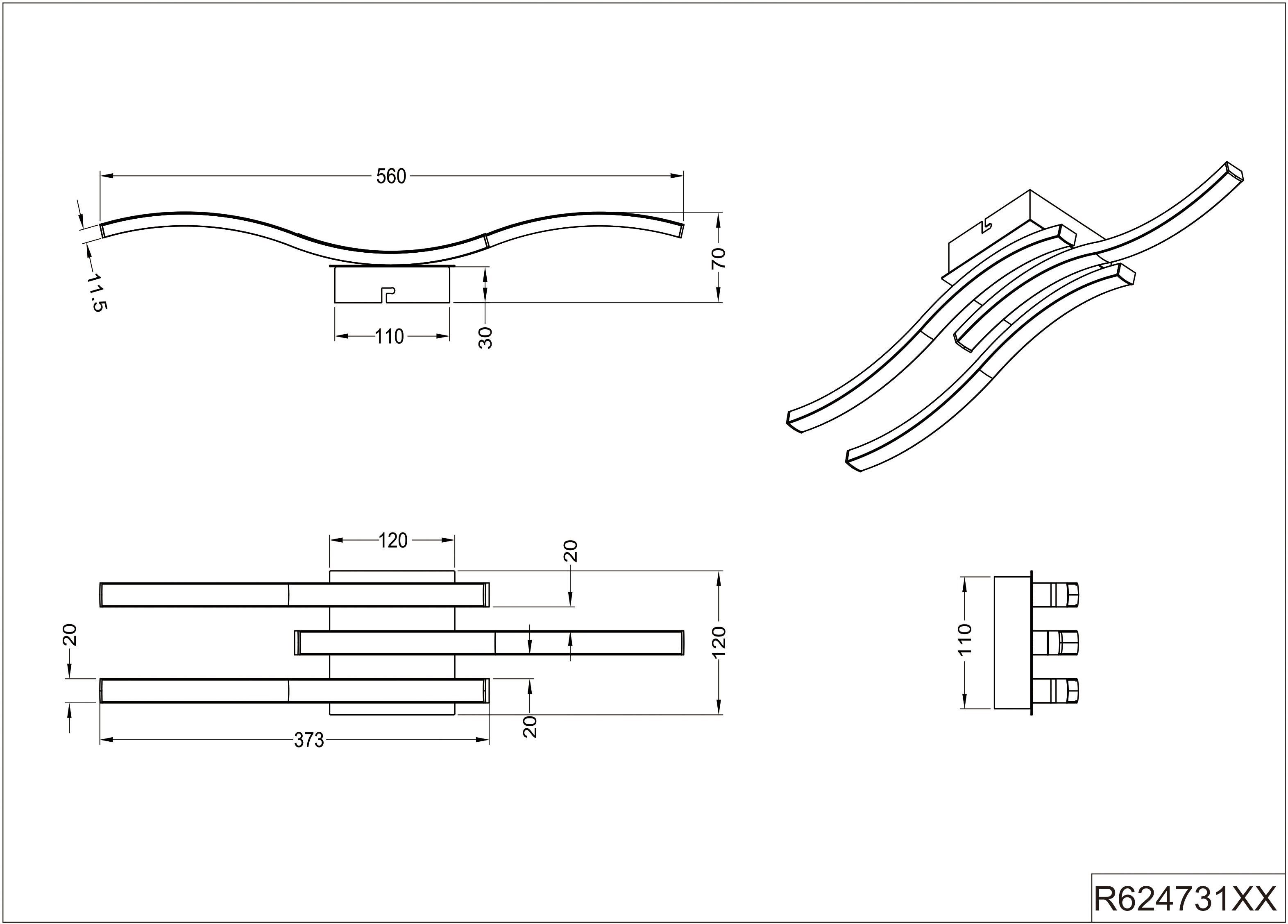 TRIO Leuchten LED schwarz Fussschalter,integrierter Rondo, integriert, Stehlampe Warmweiß, Dimmfunktion, Dimmer fest LED