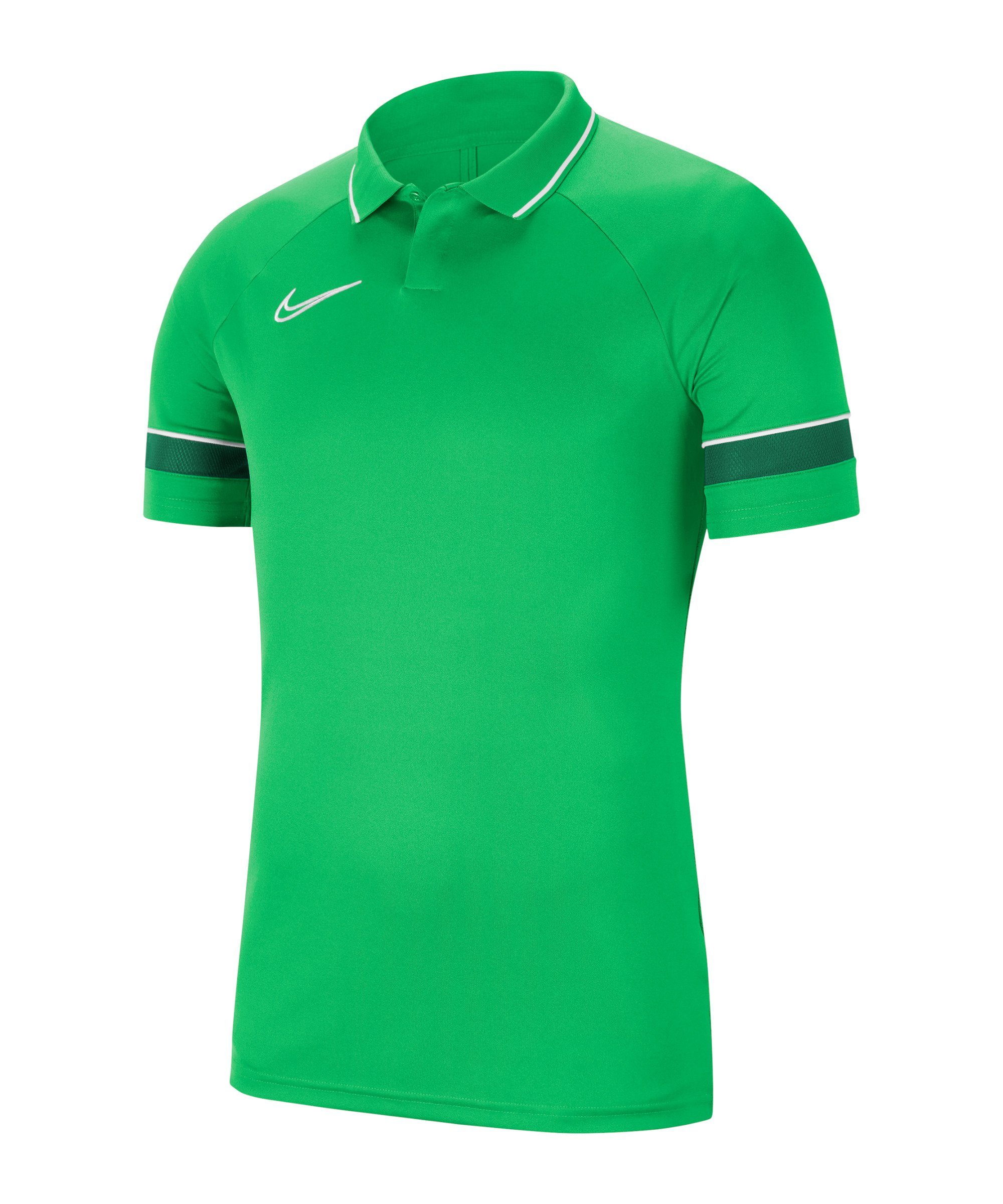 Poloshirt T-Shirt gruenweiss 21 default Academy Nike