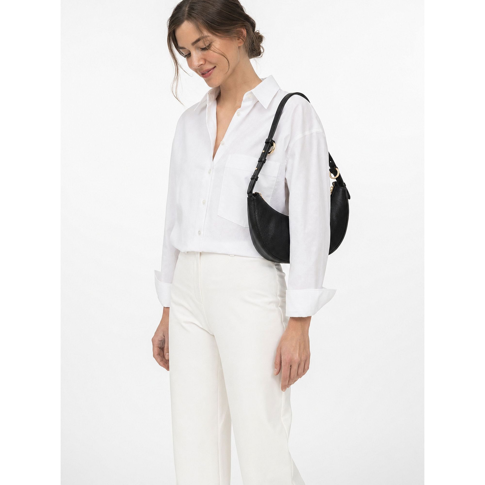 BOGNER Schultertasche Kyla, Leder
