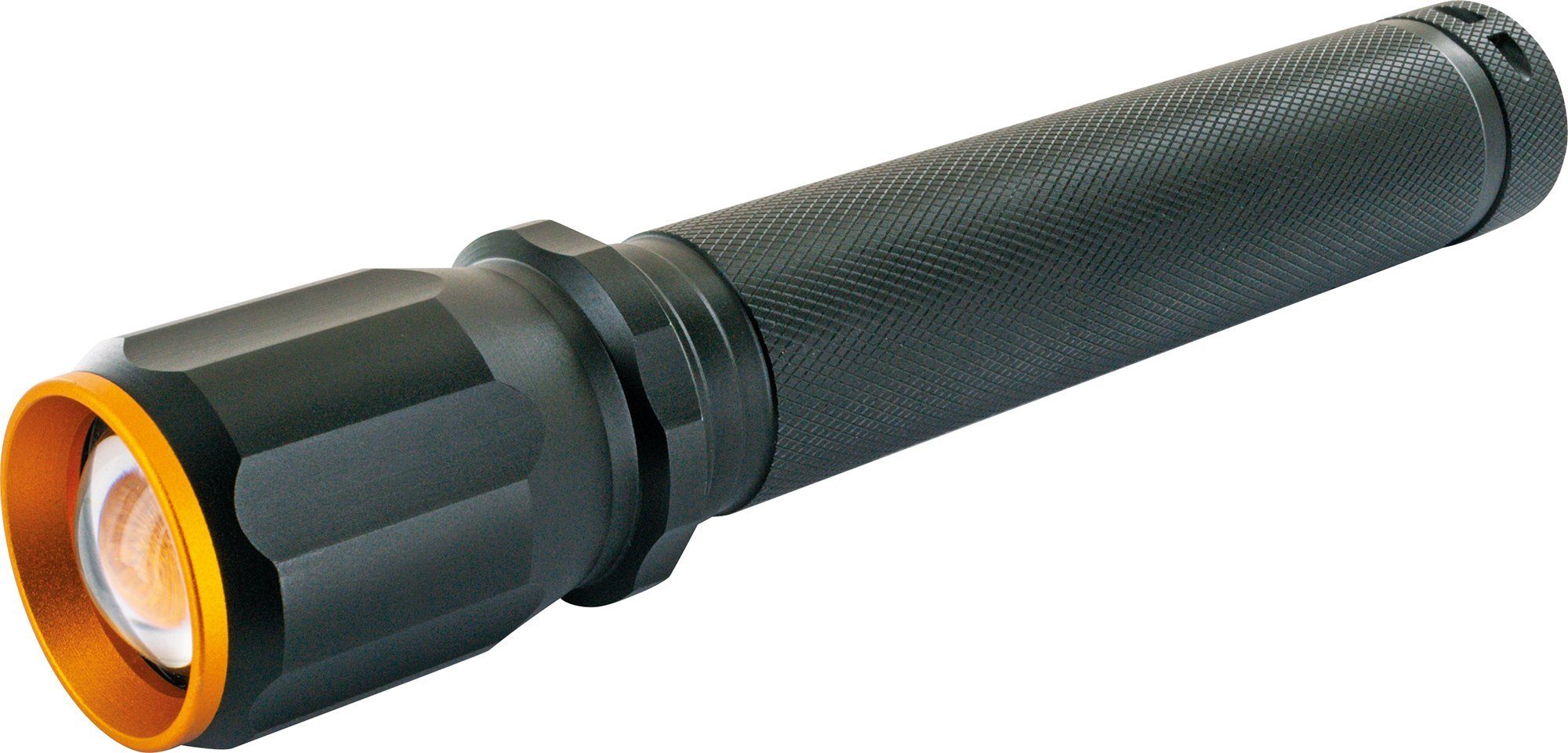 Schwaiger LED Taschenlampe TLED500S 533 (Zoomfunktion, 1-St., schlagfest, spritzwassergeschützt), Lichtkegel einstellbar