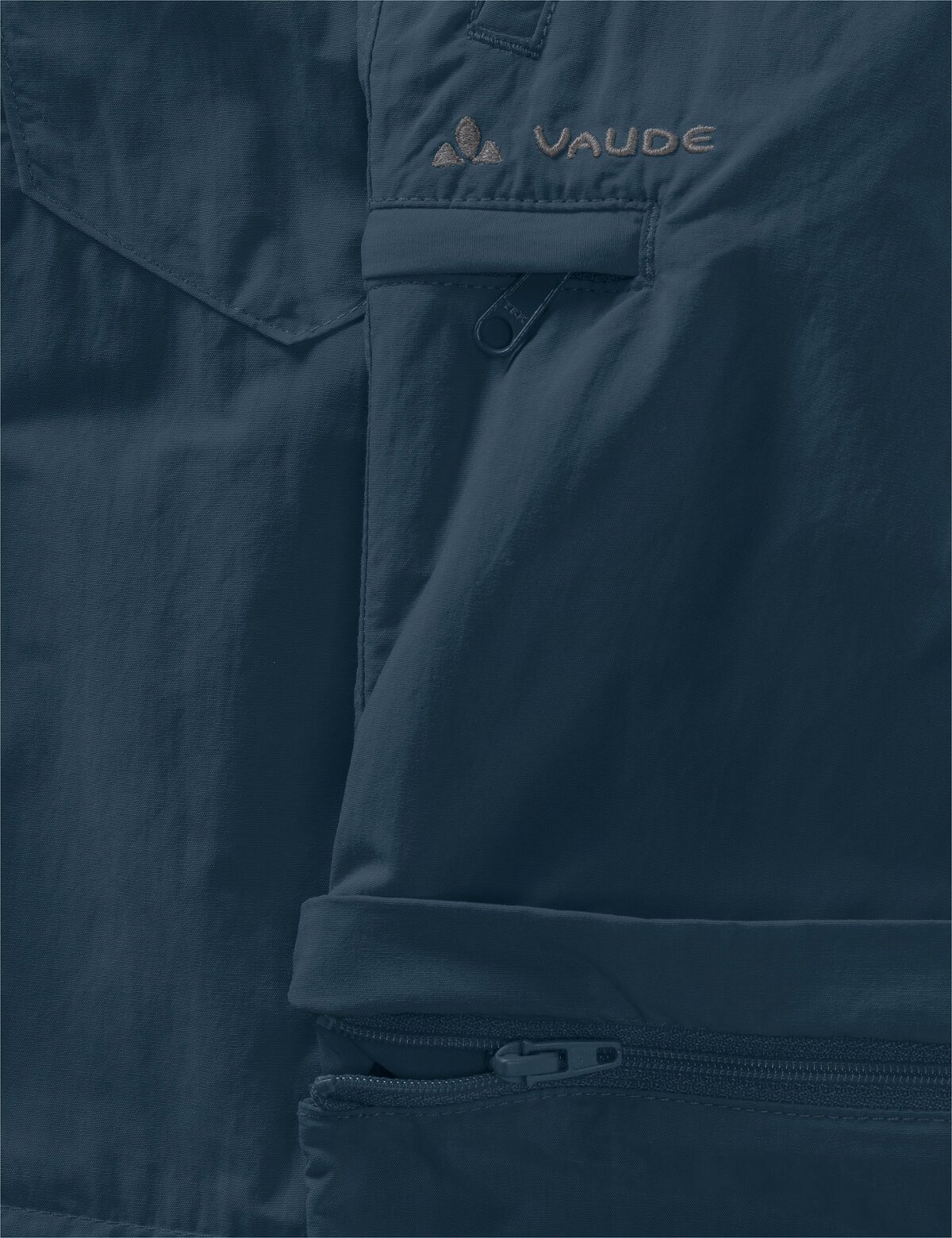 VAUDE Zip-off-Hose KIDS DETECTIVE ANTIMOS ZO PANTS für Wandern, mit Anti-Moskito-Ausrüstung, mit mehreren Taschen