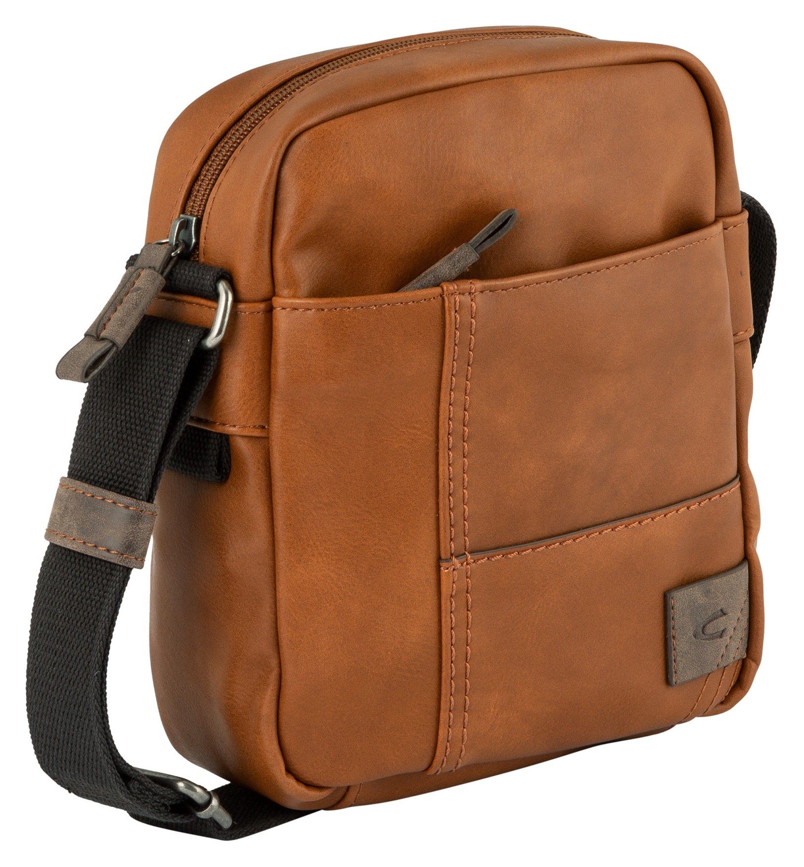 camel active Umhängetasche Laos, praktisch funktionaler Alltagsbegleiter mit vielen sportlichen Details