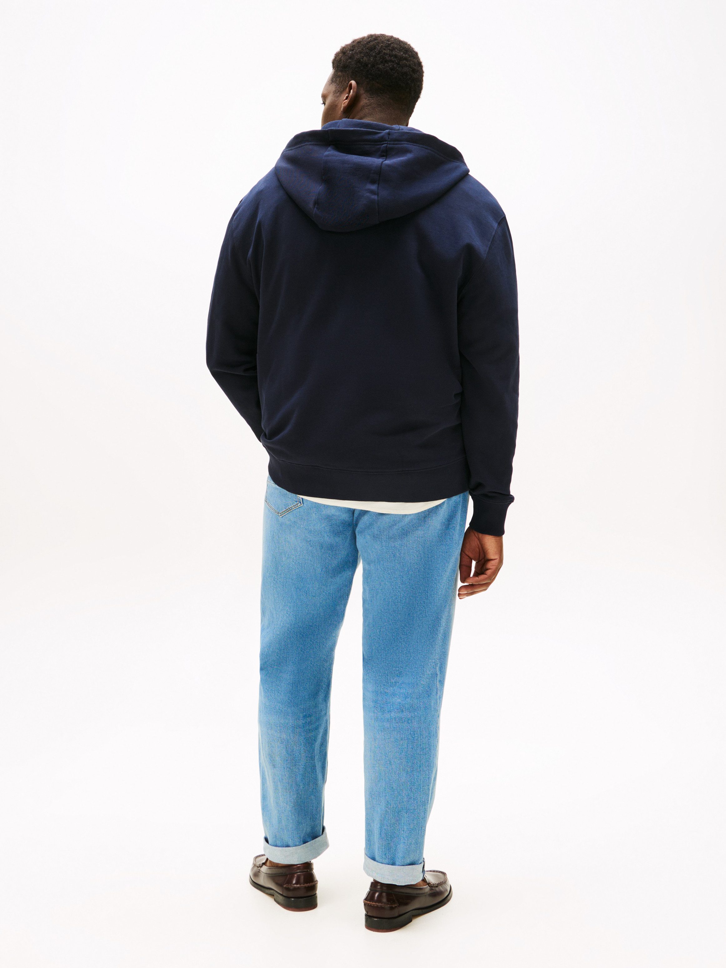 Tommy Hilfiger Big & Tall Kapuzensweatjacke BT-HILFIGER STACKED HOODED ZIP-B Große Größen