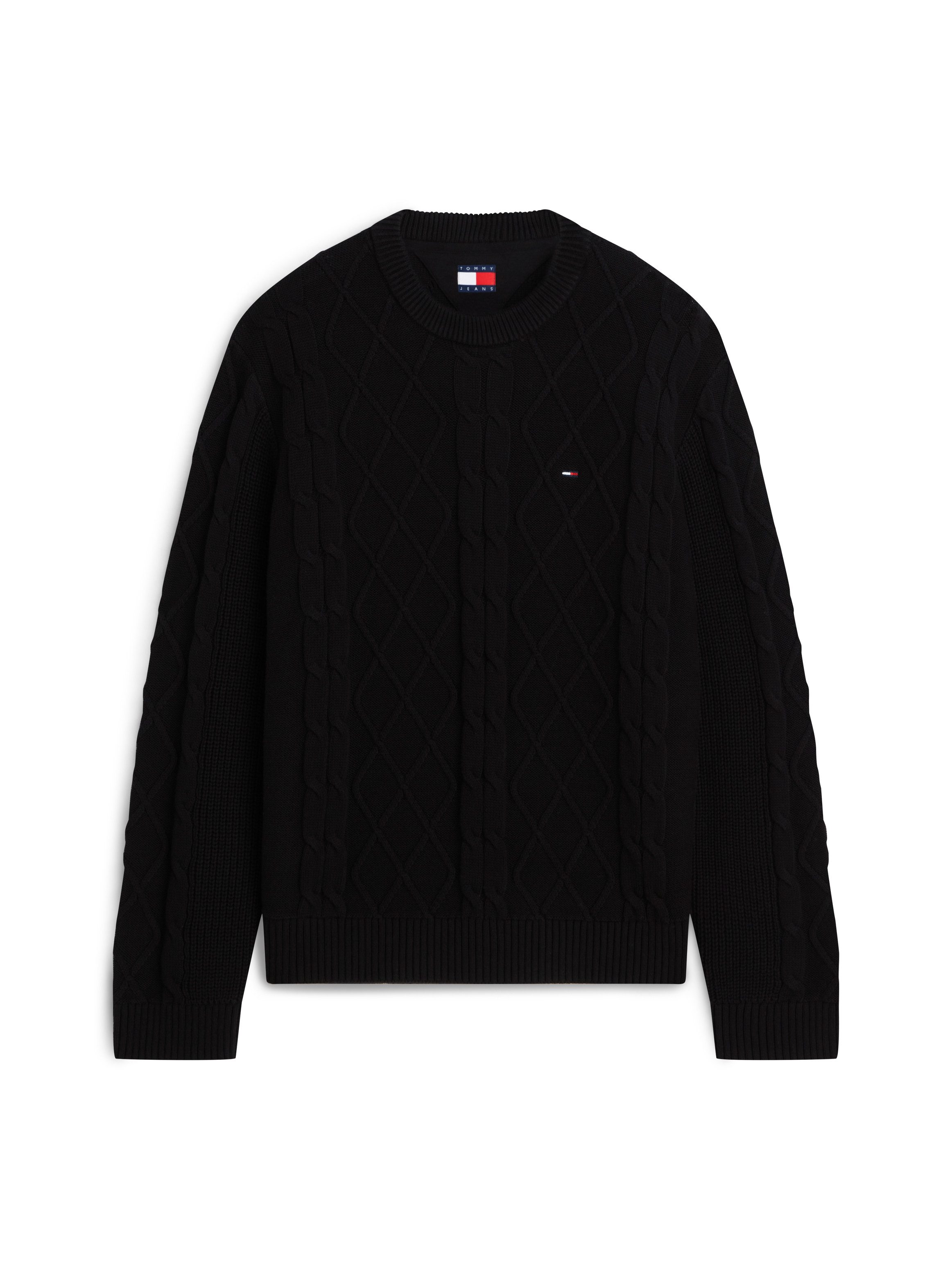 Rundhalspullover TJM REG CABLE KNIT SWEATER