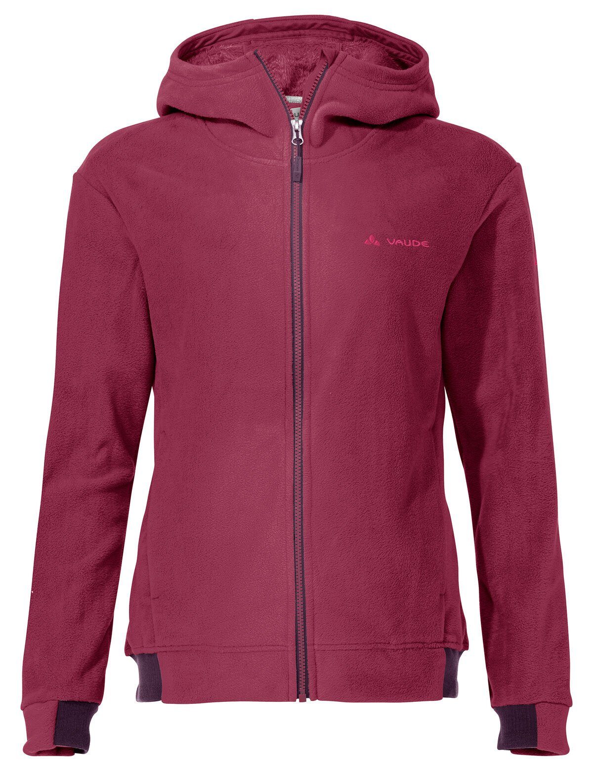 VAUDE Outdoorjacke Women's Fleece passion kompensiert (1-St) Hoody Neyland Klimaneutral fruit