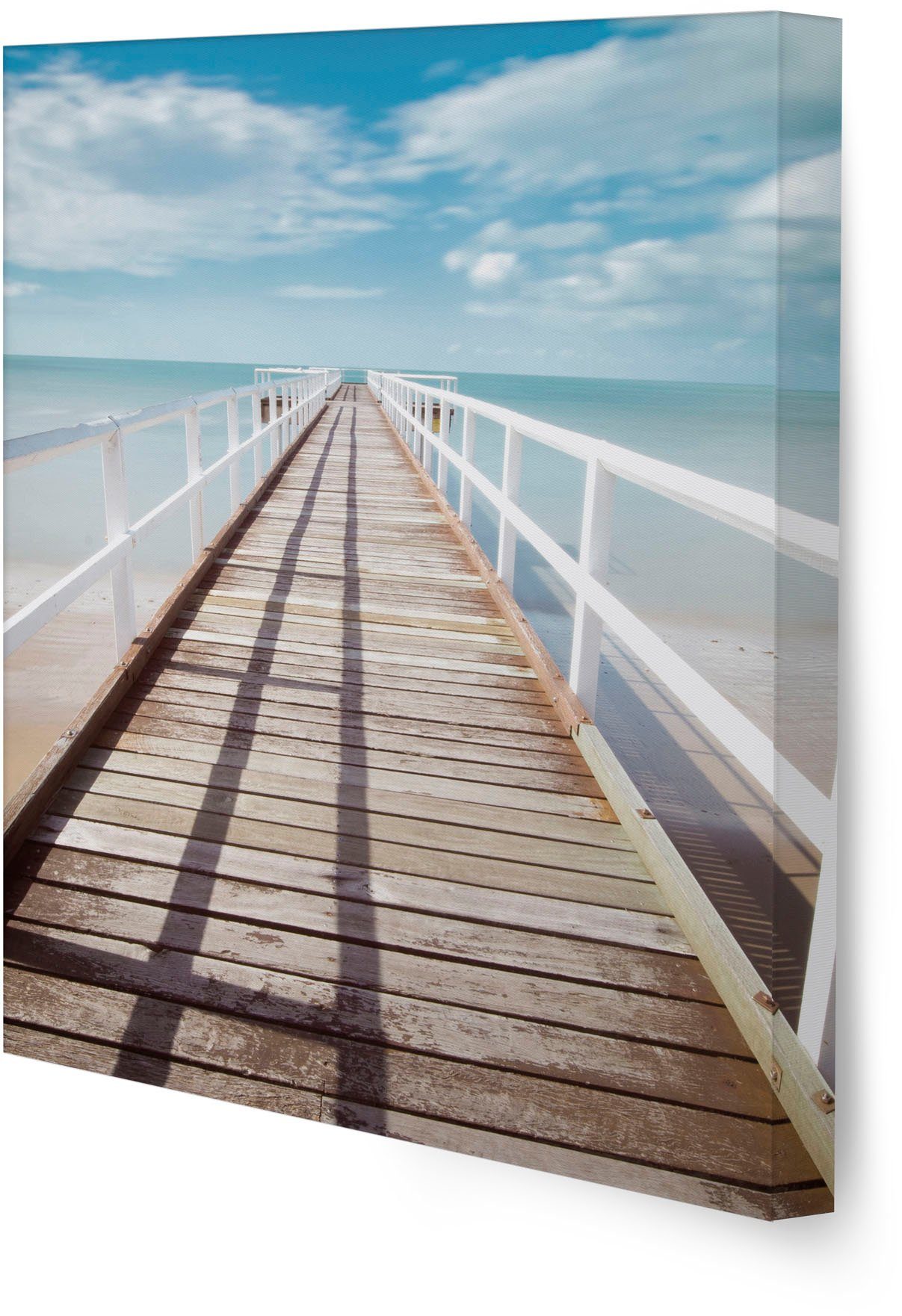 Art for the home Leinwandbild Set Strand, Art, Landschaft (Set, 5 St), SET 5-teilig Strand 80 x 60 cm