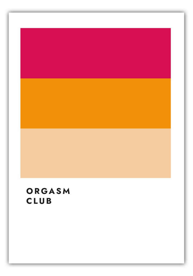 MOTIVISSO Poster Orgasm Club