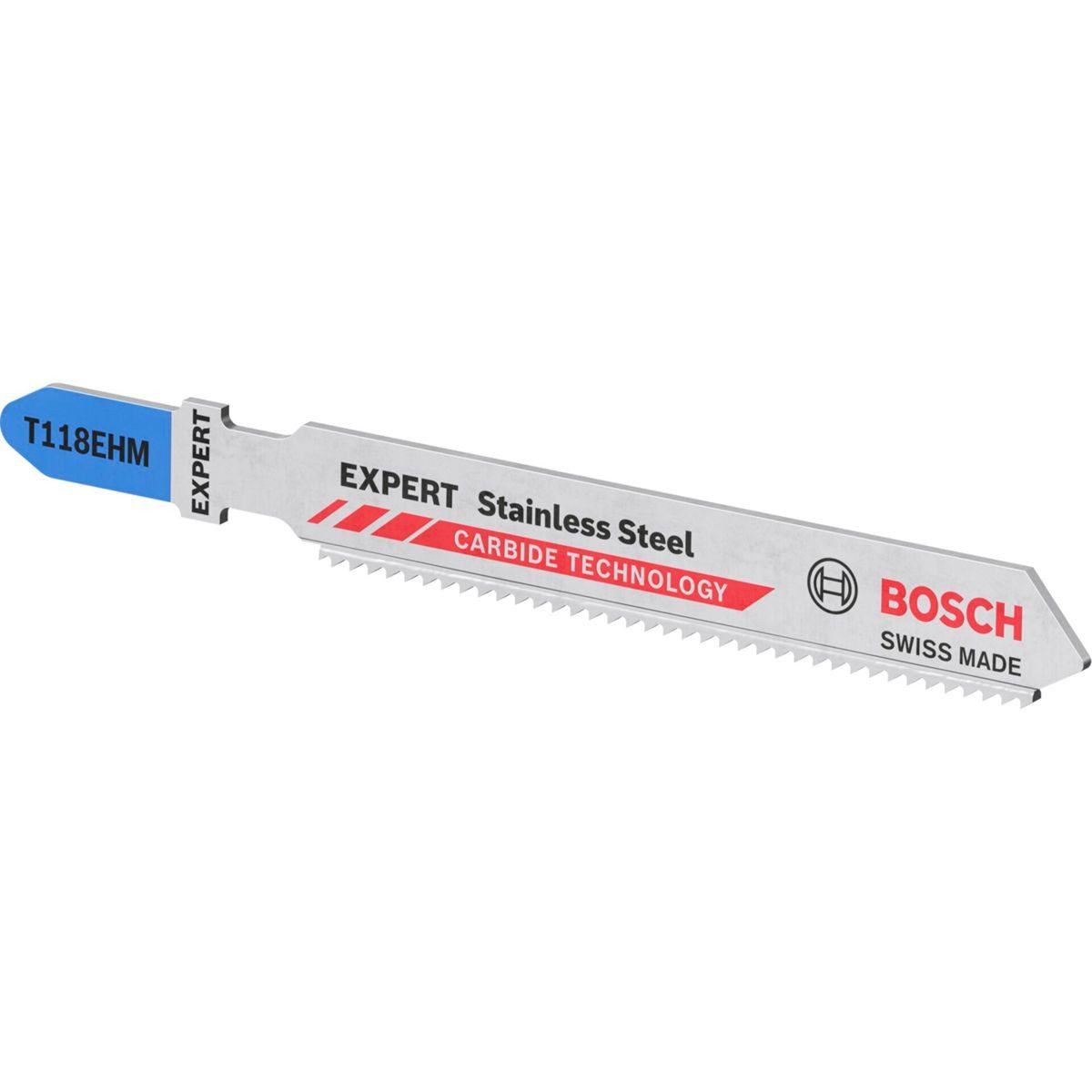 BOSCH Stichsägeblatt EXPERT Stichsägeblätter T118EHM 3Stk Stainless