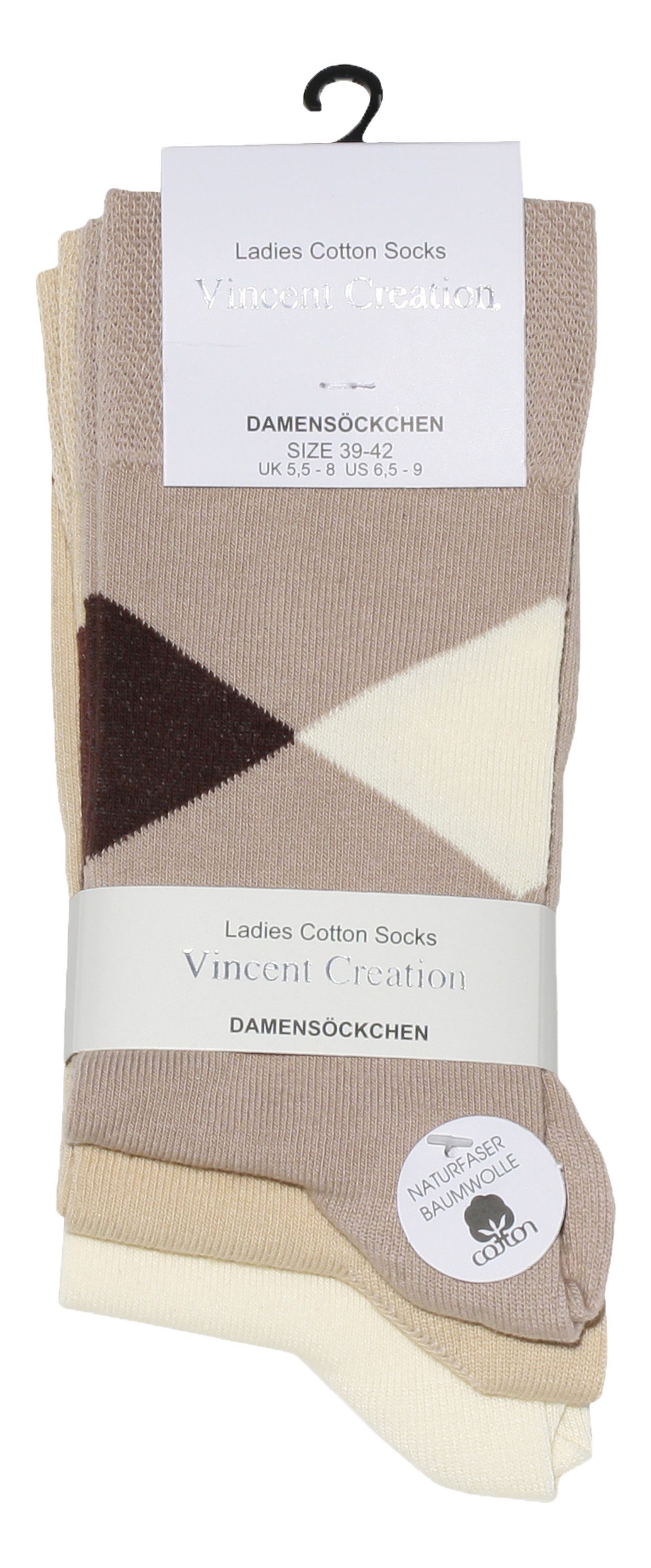 Baumwollqualität angenehmer Creation® Vincent Socken in (3-Paar)