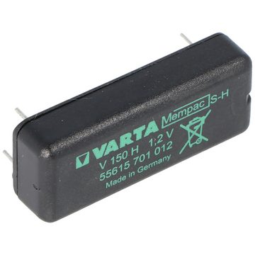 VARTA Varta Backup Akku MEMPAC S-H, 1N150H, 55615-701-012 Akku 150 mAh (1,2 V)
