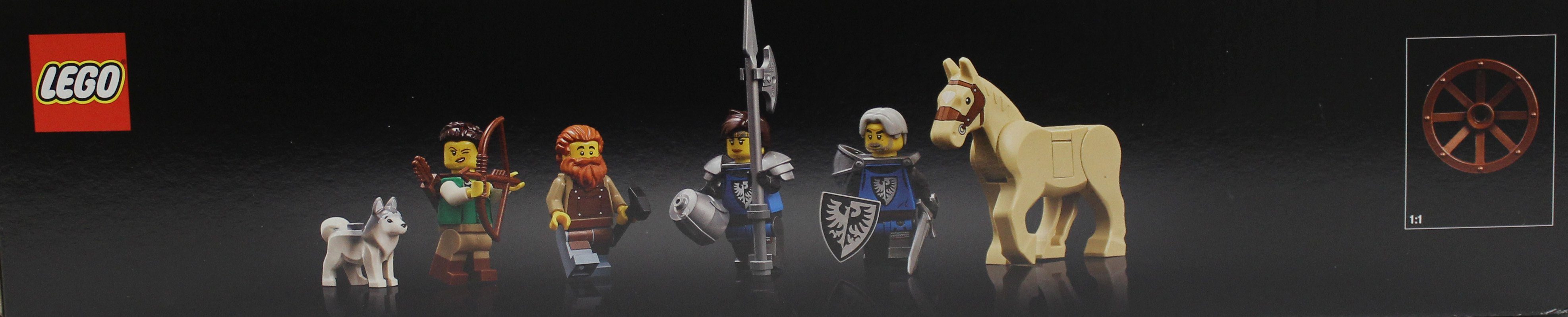 LEGO® Ideas Mittelalterliche Schmiede / Medieval Blacksmith (21325) Spielbausteine, (Lego Ideas), Leuchtstein