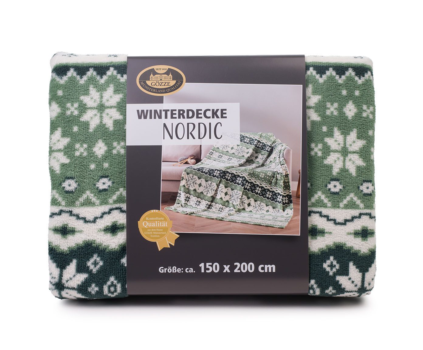 Wohndecke Wohndecke Nordic 150x200 cm, Gözze günstig online kaufen