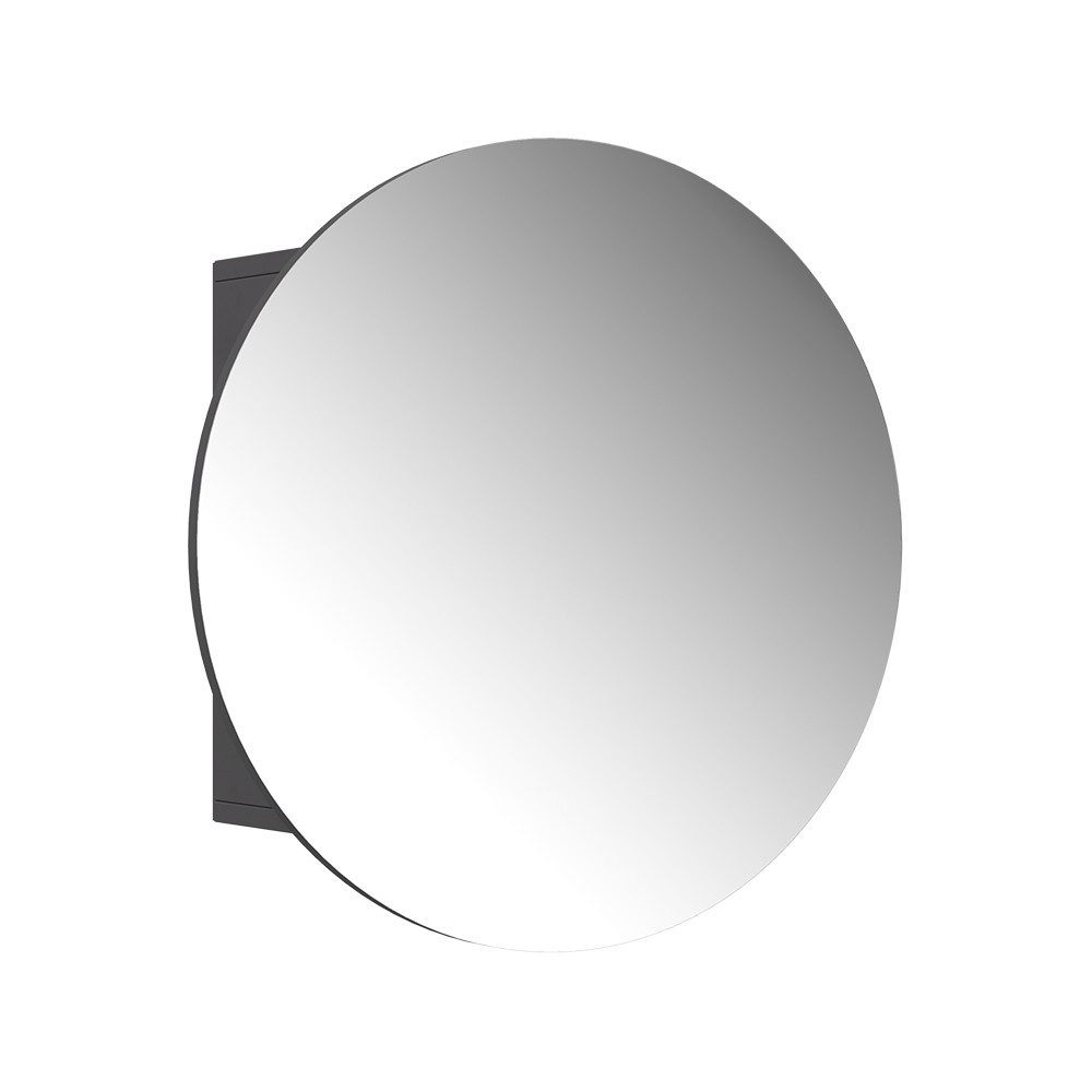 Vicco Badezimmerspiegelschrank Loki, Anthrazit, 60 x 60 cm mit 2 Fächern günstig online kaufen