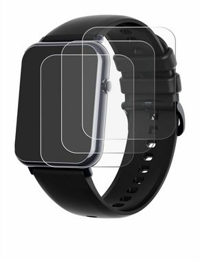Savvies Schutzfolie für Mutoy Smartwatch 1.69", Displayschutzfolie, 18 Stück, Folie klar