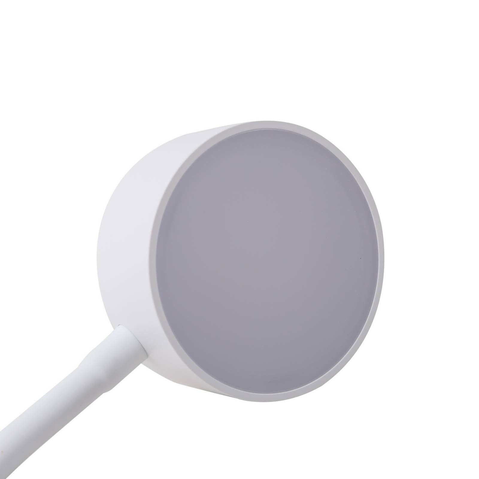 Lindby Schreibtischlampe Maori, LED, Metall, Weiß Farbwechsel warmweiß / tageslicht IP20, 1 x 3,1 W LED, Farbwechsel warmweiß / tageslicht – Bild 5 von 5